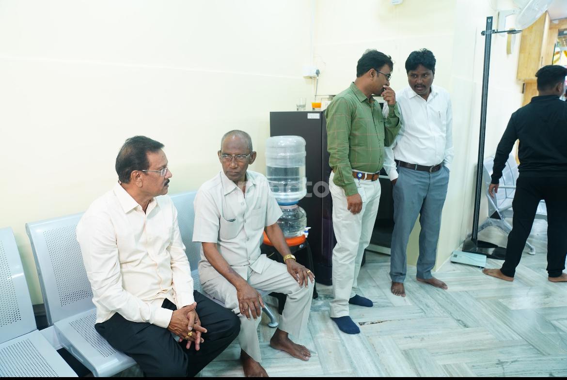 Waiting Area at Chandu Super Speciality Clinic Gopalapatnam Visakhapatnam