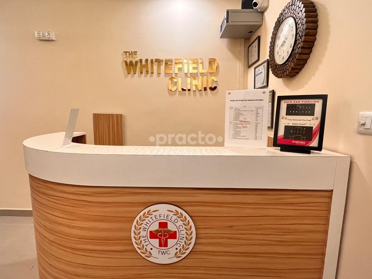 Reception Area at The Whitefield Clinic  Belathur Bangalore