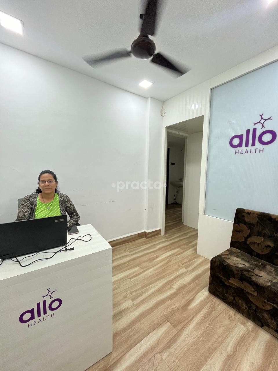 Reception Area at Allo Sexual Health Clinic Kothrud Pune