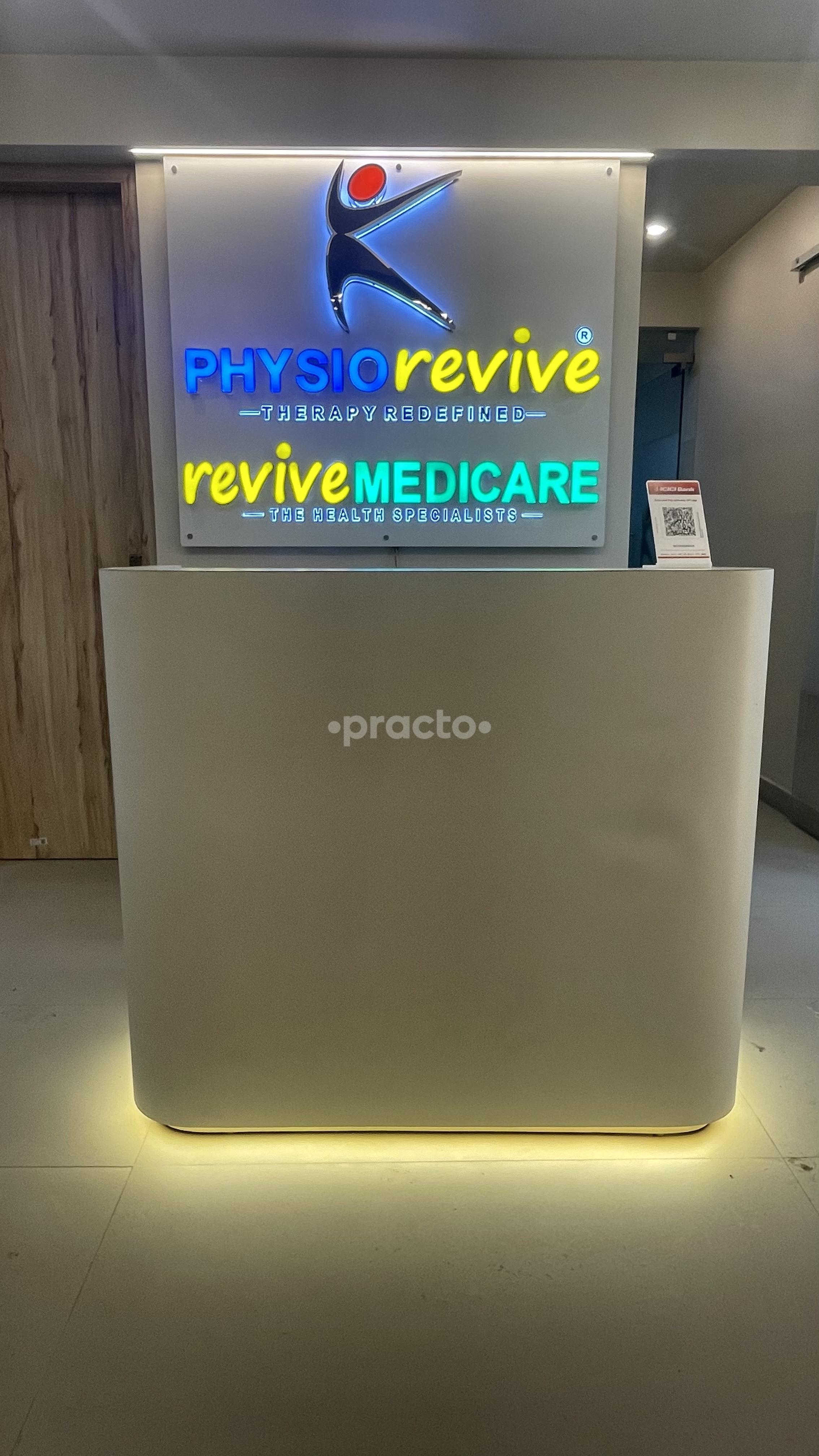 Reception Area at Physiorevive Vasant Kunj Delhi