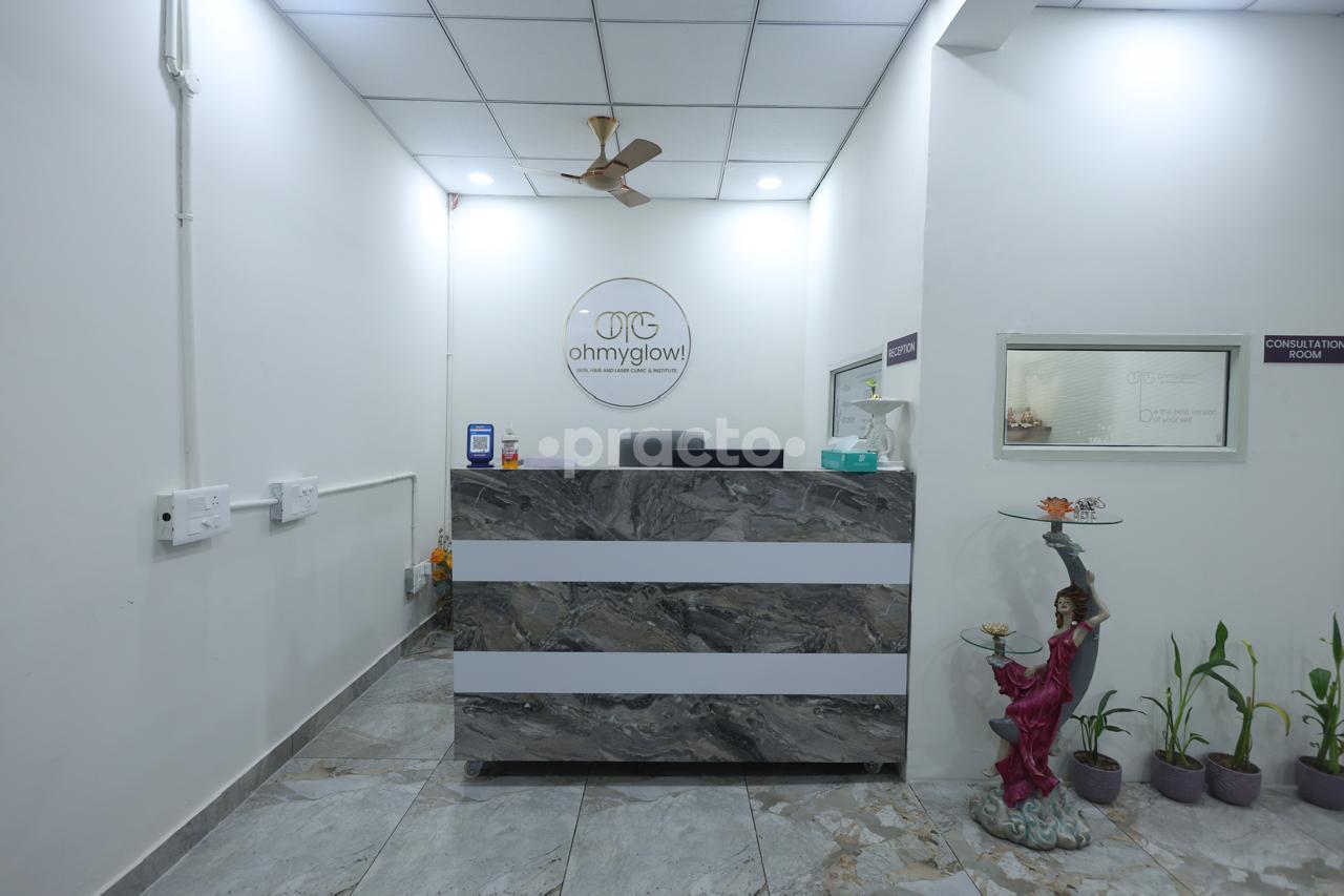 Reception Area at Oh My Glow  Sector 20D Chandigarh