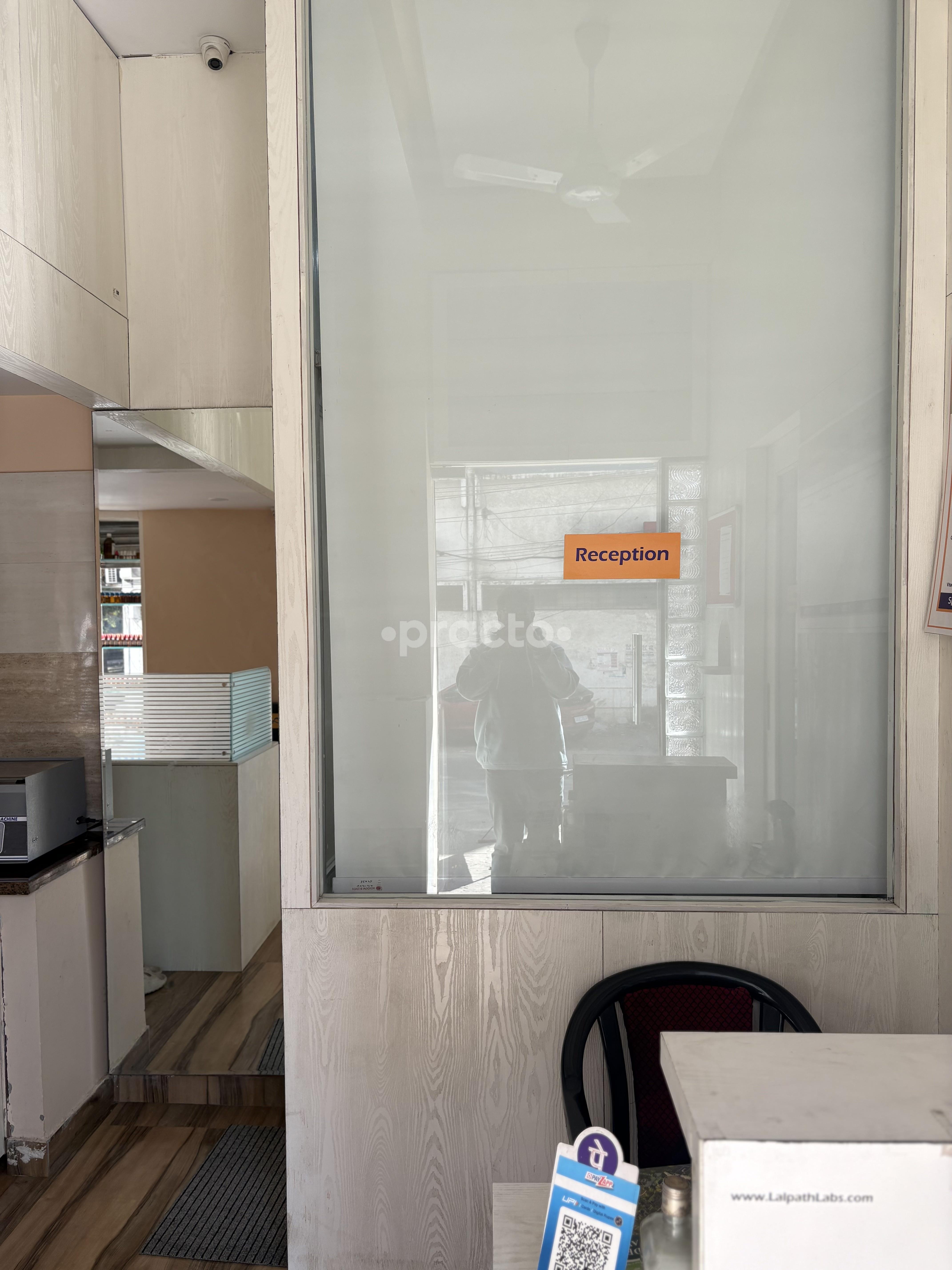 Reception Area at Krishnam Homeopathy Clinic Gandhi Nagar Jaipur