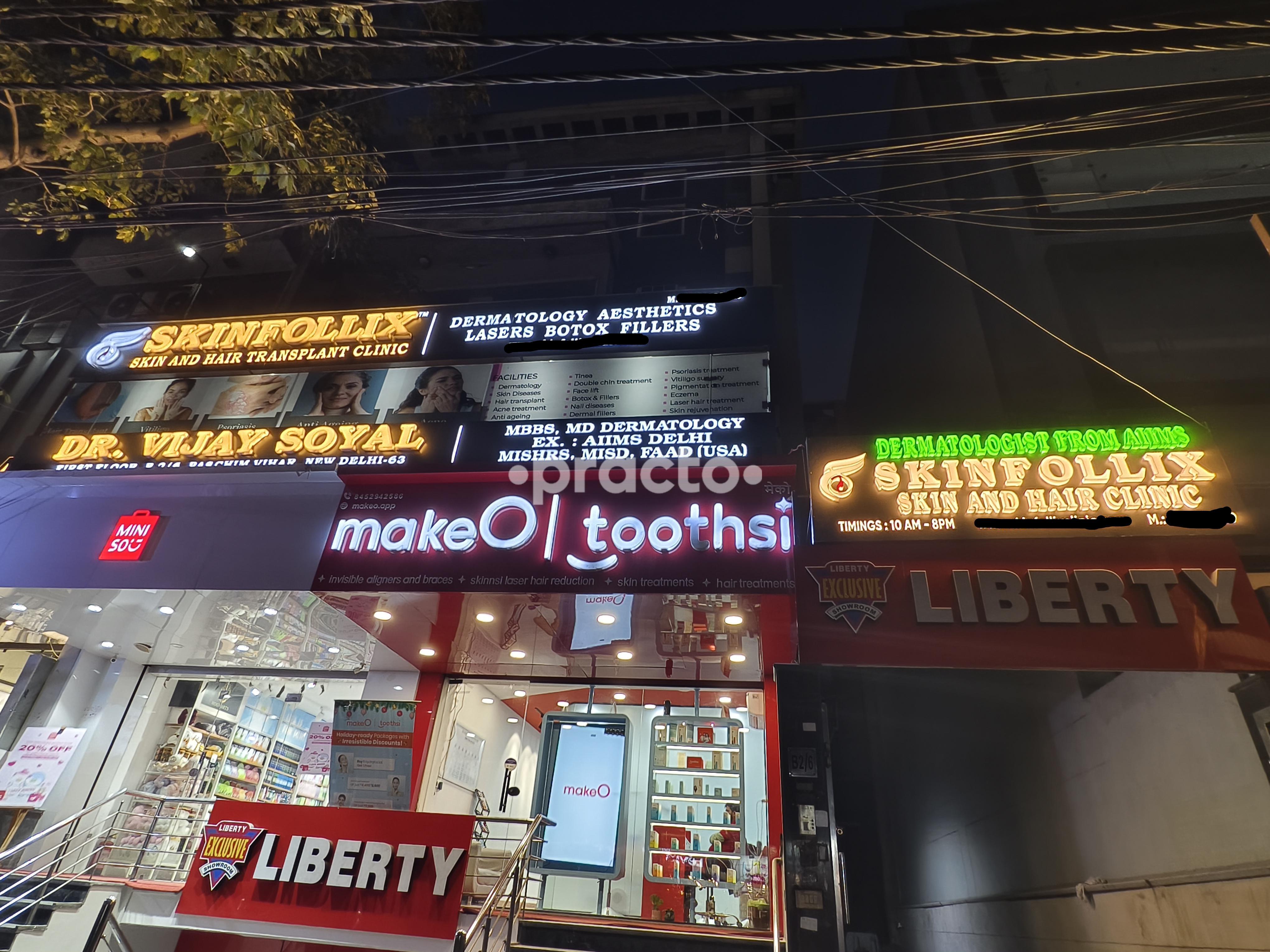 Skinfollix Clinic Paschim Vihar Delhi