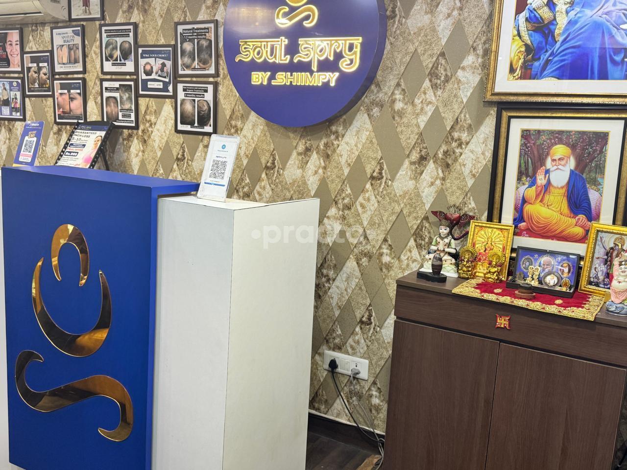 Reception Area at Soul Spry By Shiimpy Sector 18 Noida