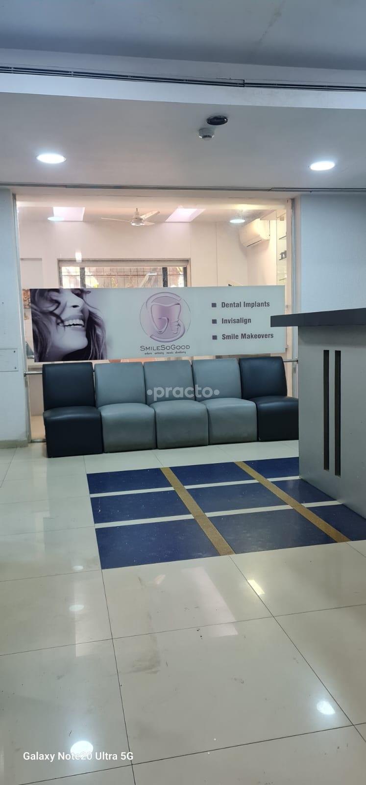 Waiting Area at SmileSoGood Dental Clinic Goregaon West Mumbai