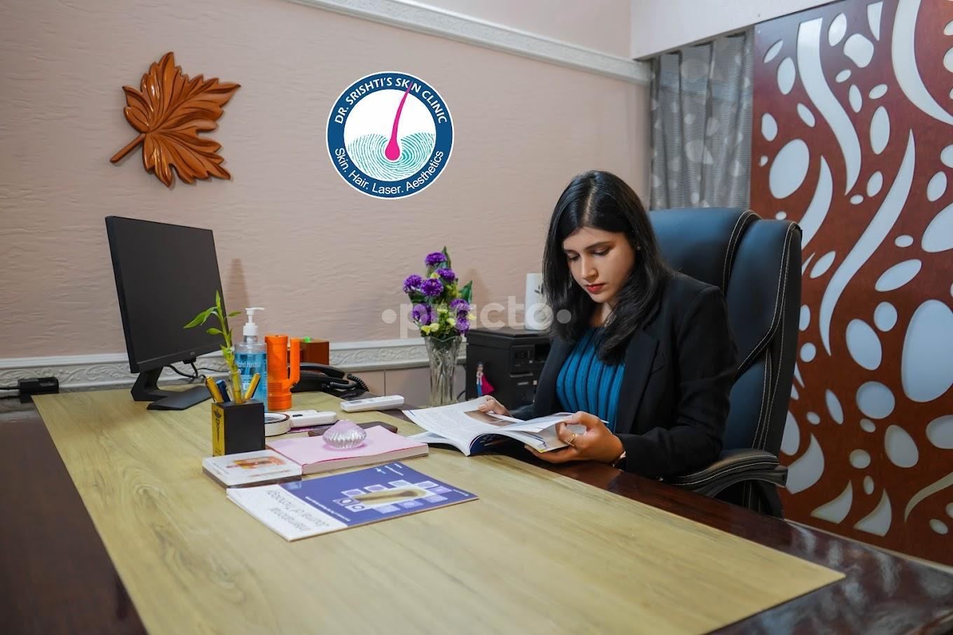 Consultation Room at Dr. Srishti Skin Clinic Raipur Ganj Raipur
