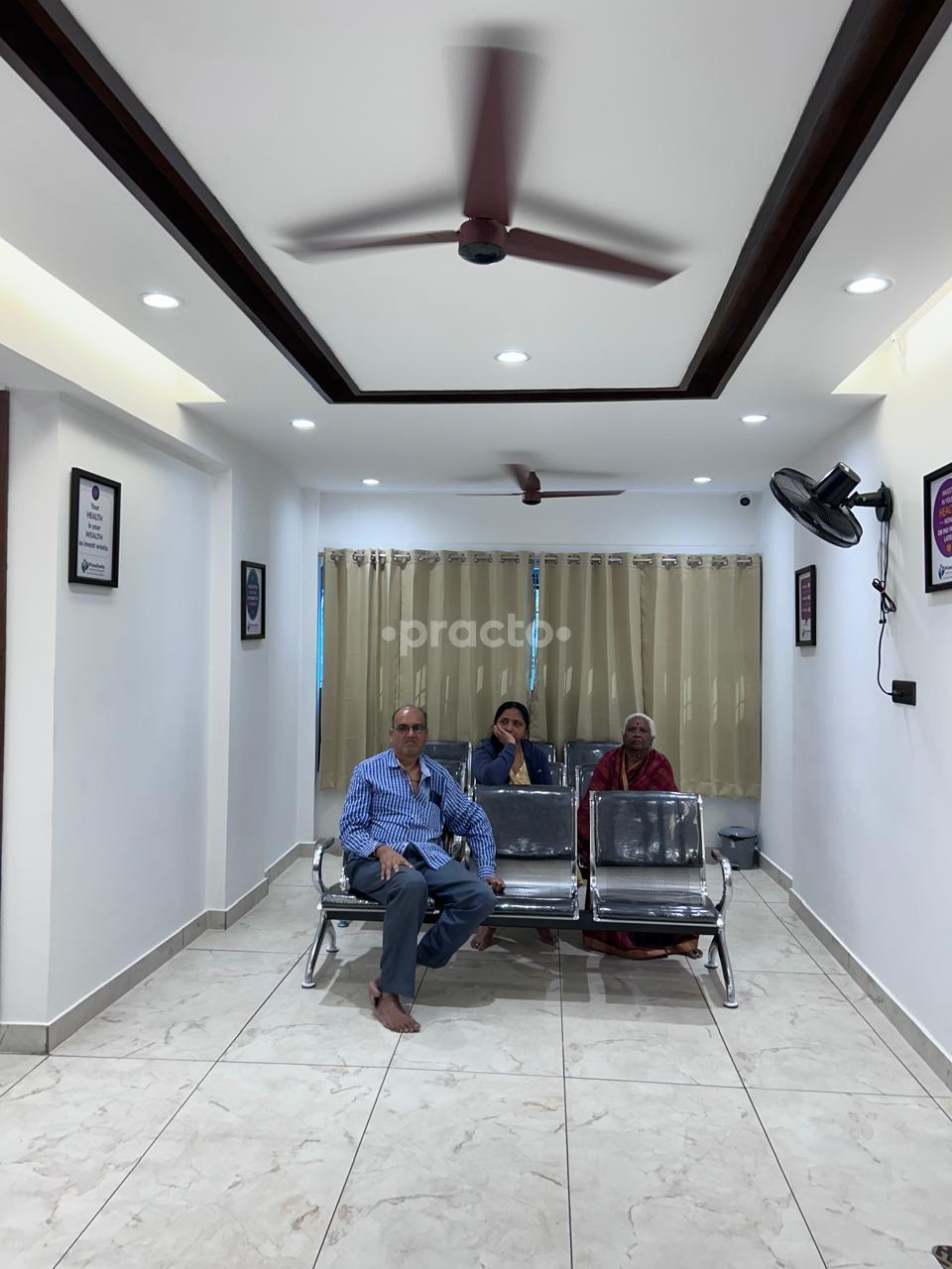 Waiting Area at PrimeFamily Healthcare and Diagnostics Seshadripuram Bangalore