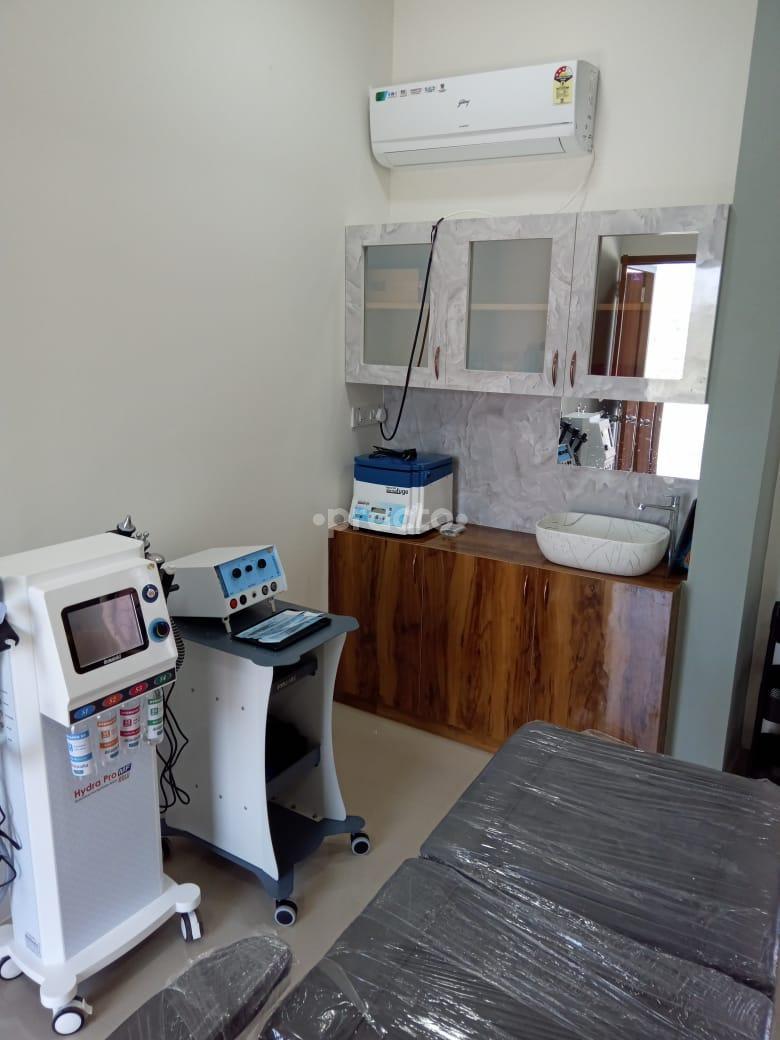 Equipment Area at Swetha Skin and Hair Clinic. Rayasandra Bangalore