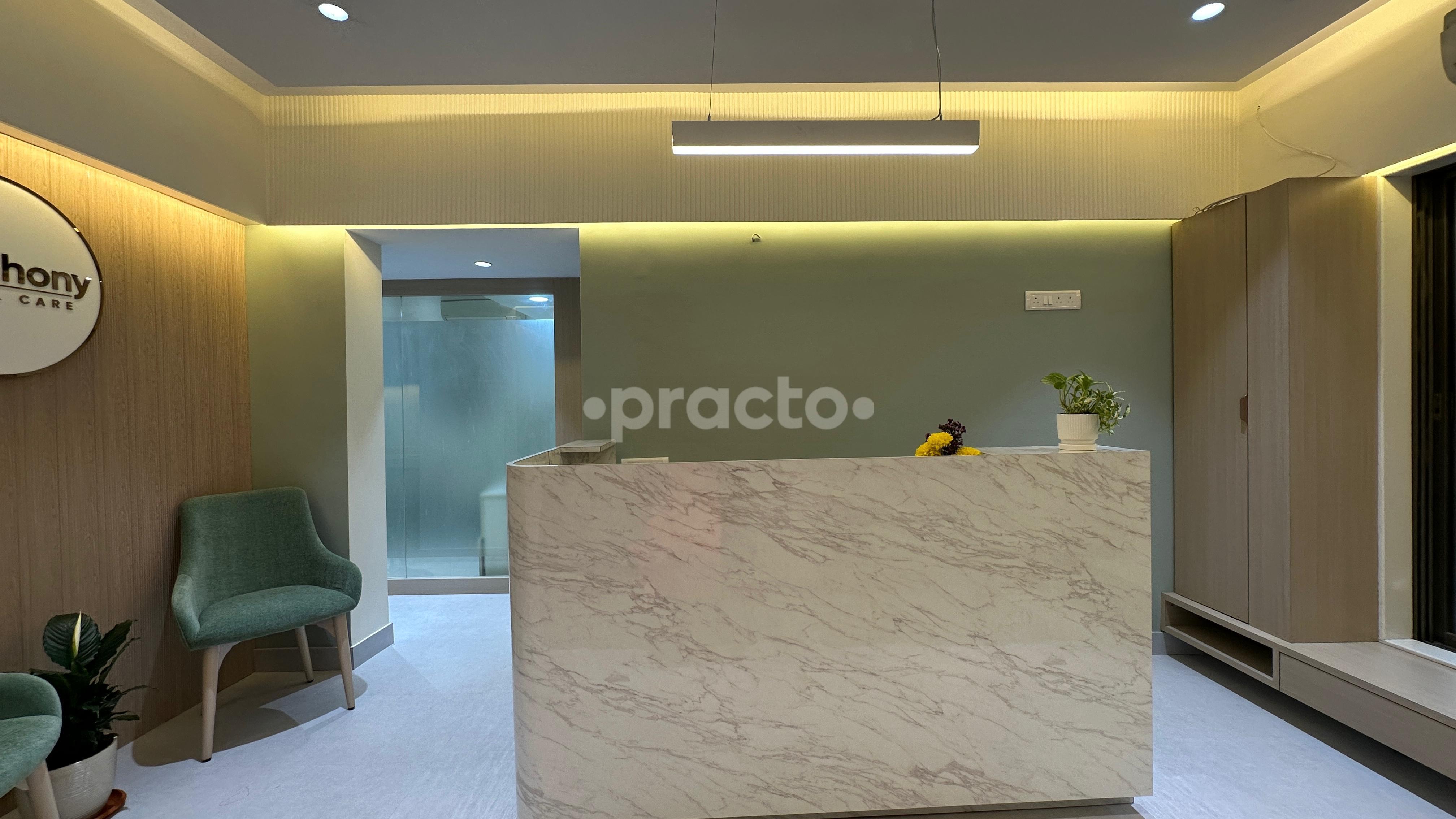 Reception Area at Symphony Dental Care Khar West Mumbai