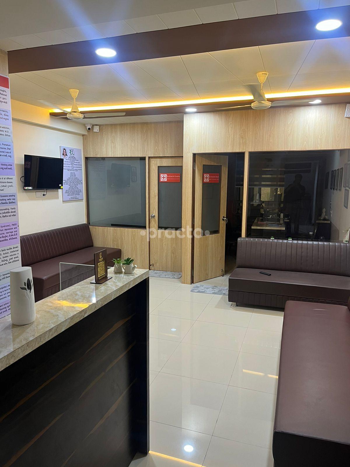 Waiting Area at Dr. Prachi's Lung Care Clinic Satellite Ahmedabad