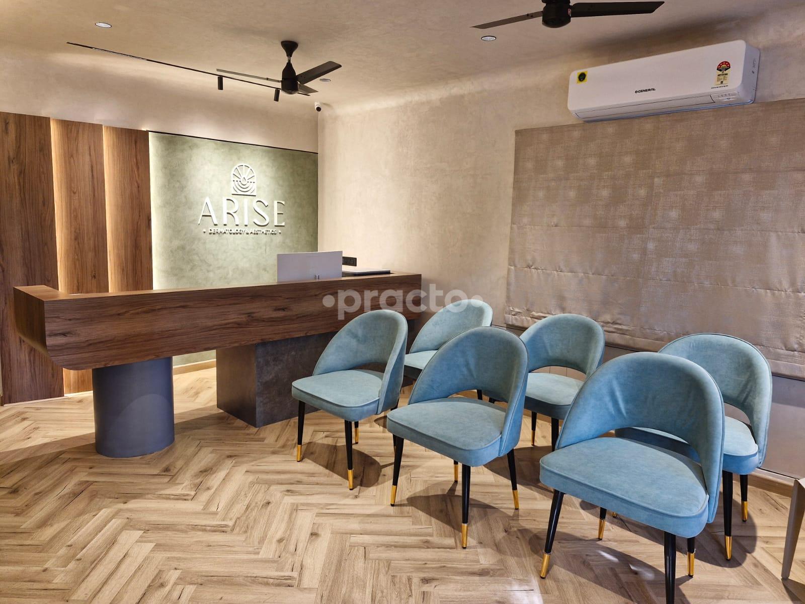 Waiting Area at Arise Dermatology & Aesthetics Alwarpet Chennai