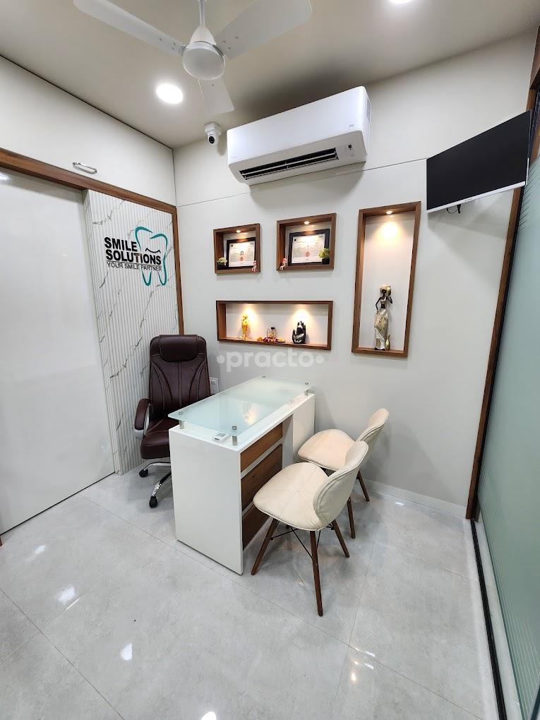 Reception Area at Smile Solutions Advanced Dental Care and Implant Centre Borivali West Mumbai