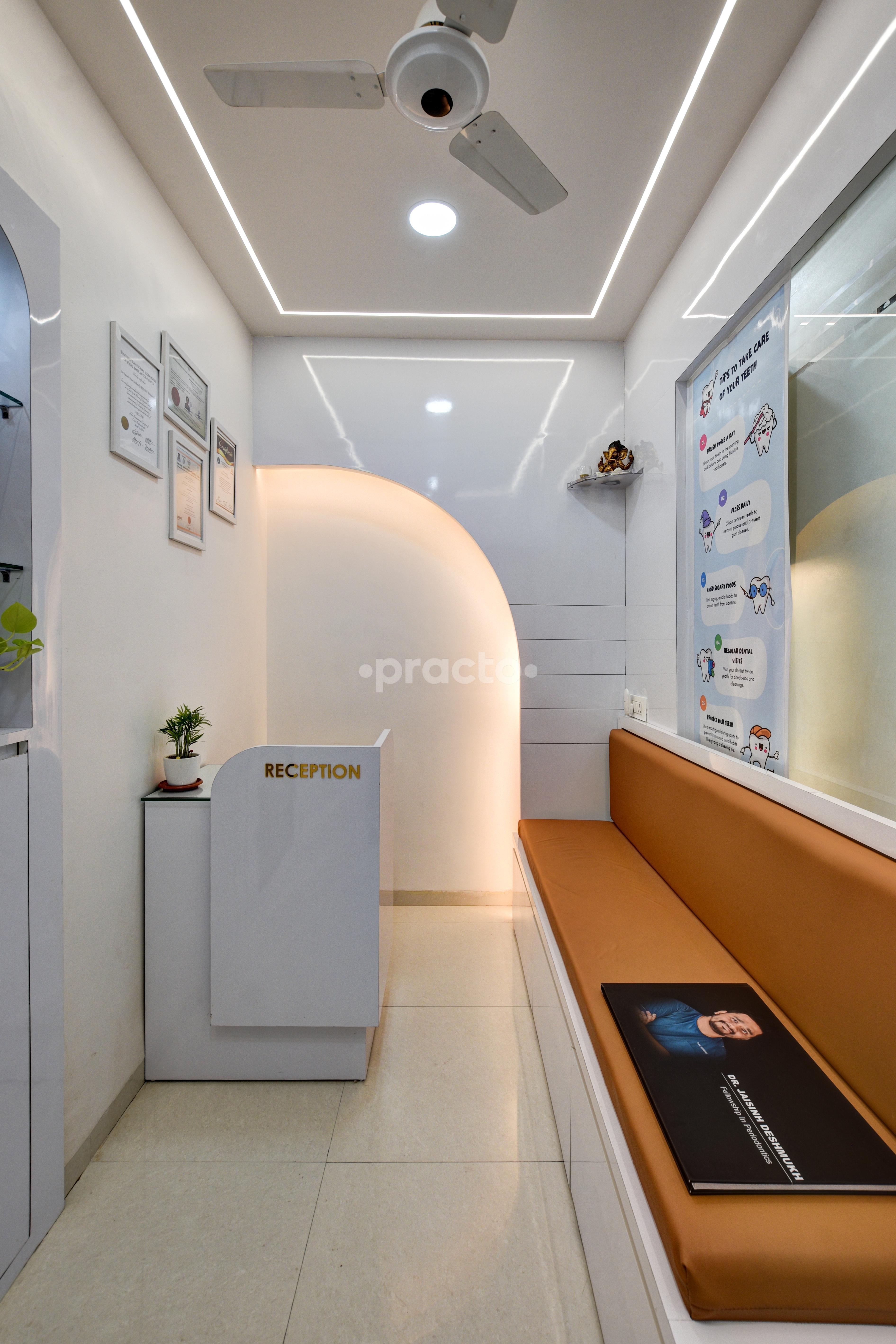 Reception Area at Deshmukh Dental Clinic Wakad Pune
