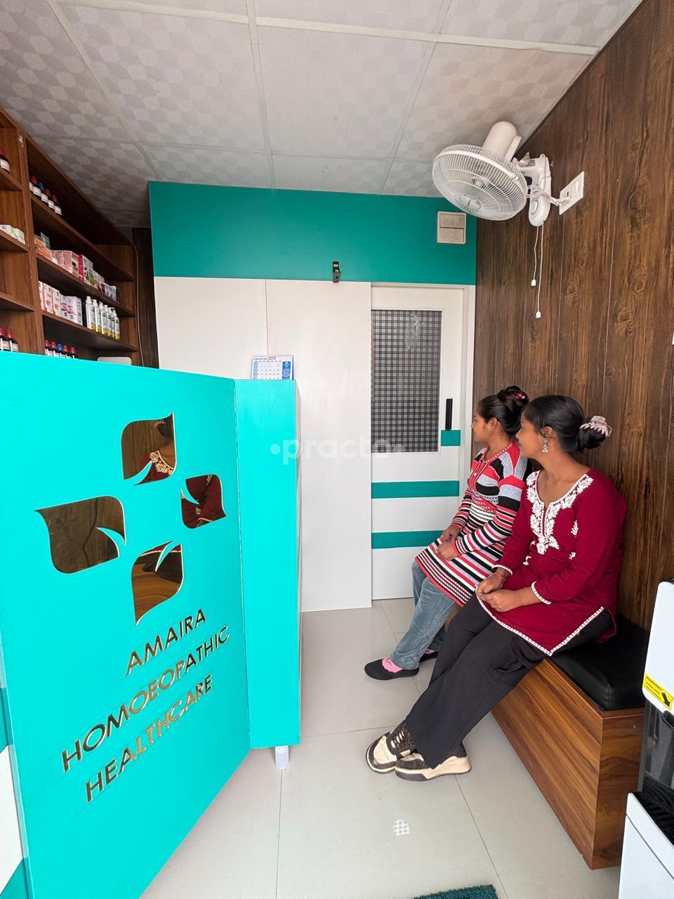 Waiting Area at Amaira Homeopathic Healthcare Greater Noida West Greater Noida