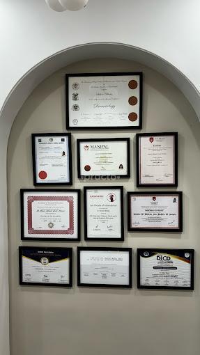 Awards & Certificates at Says Skinn Bandra Mumbai