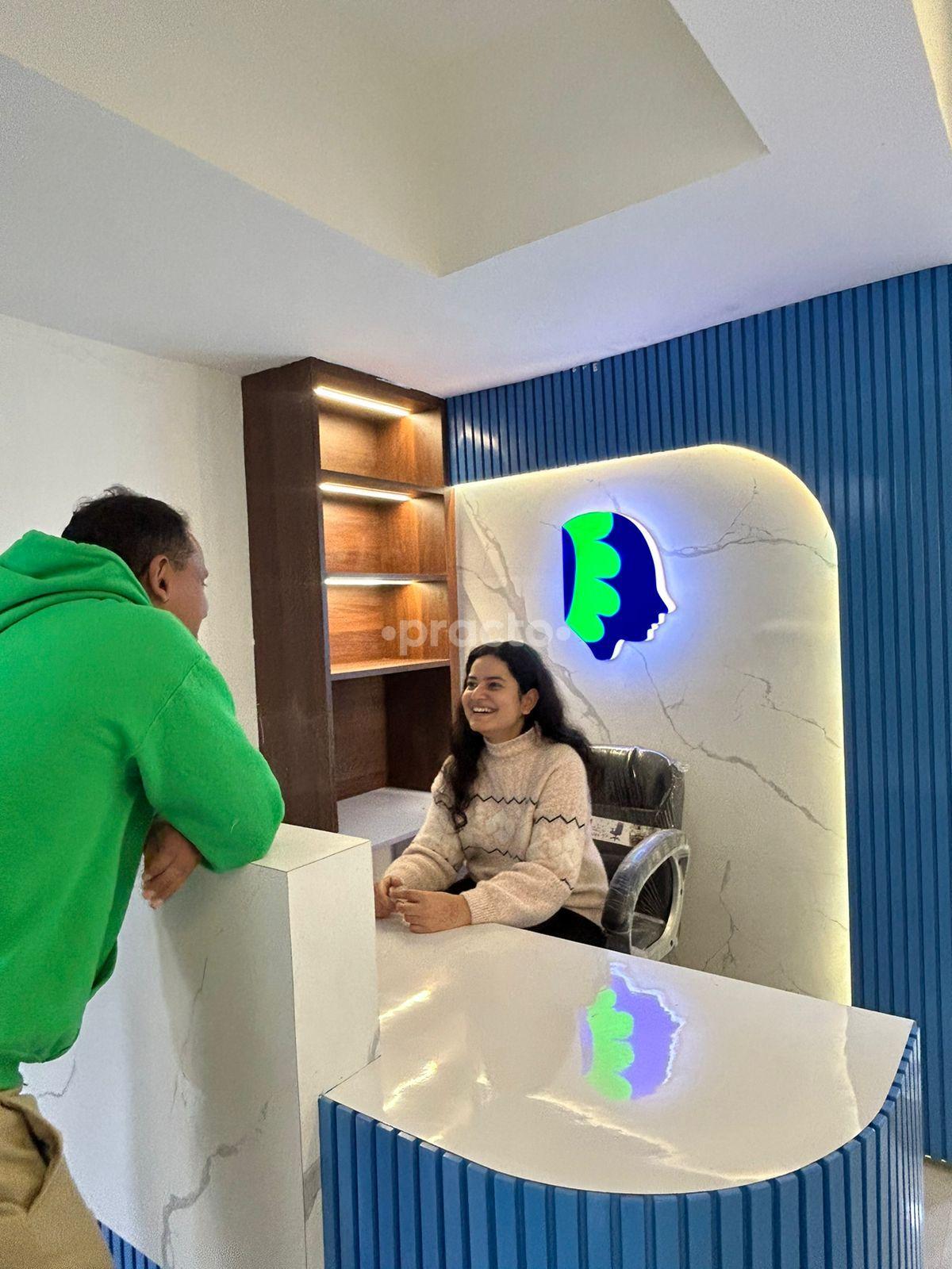 Reception Area at Padma Manas Mental Health Services Sector 37 Noida