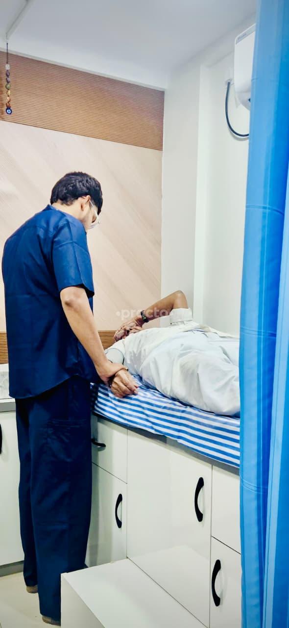 Consultation Room at Gurukrupa Clinic Dhanori Lohegaon Road Pune
