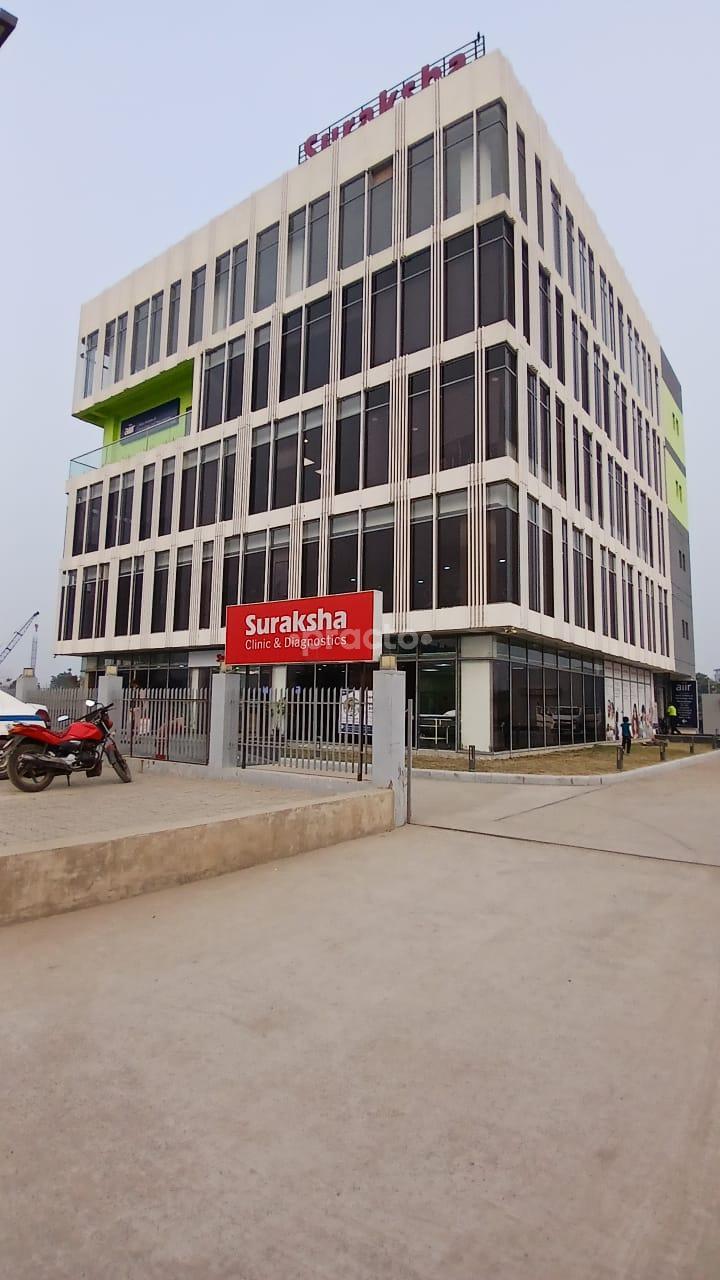 Entrance at Suraksha Diagnostic NKDA New Town Kolkata