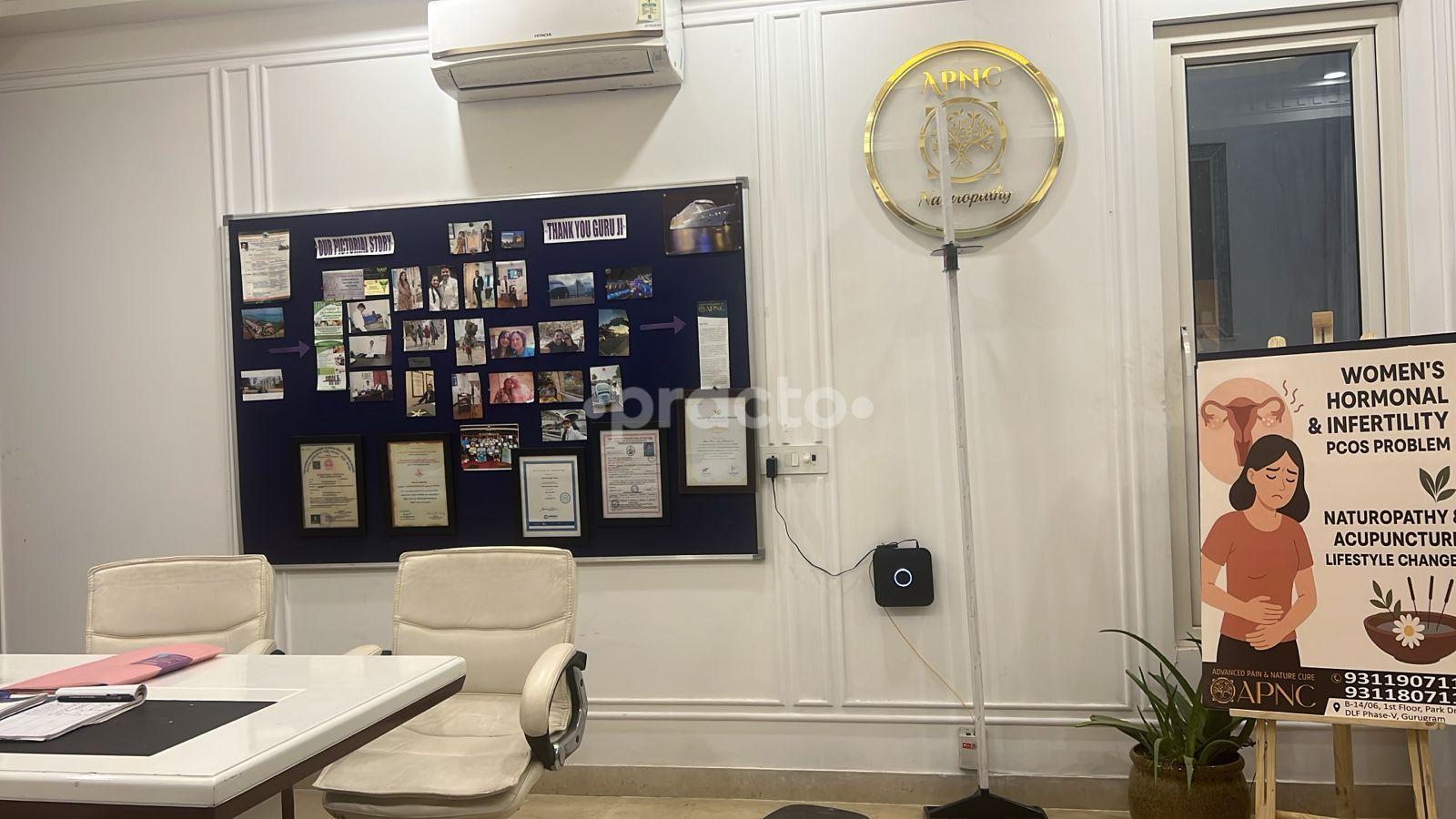 Consultation Room at APNC Nature Cure & Holistic Healthcare Center DLF Phase V Gurgaon