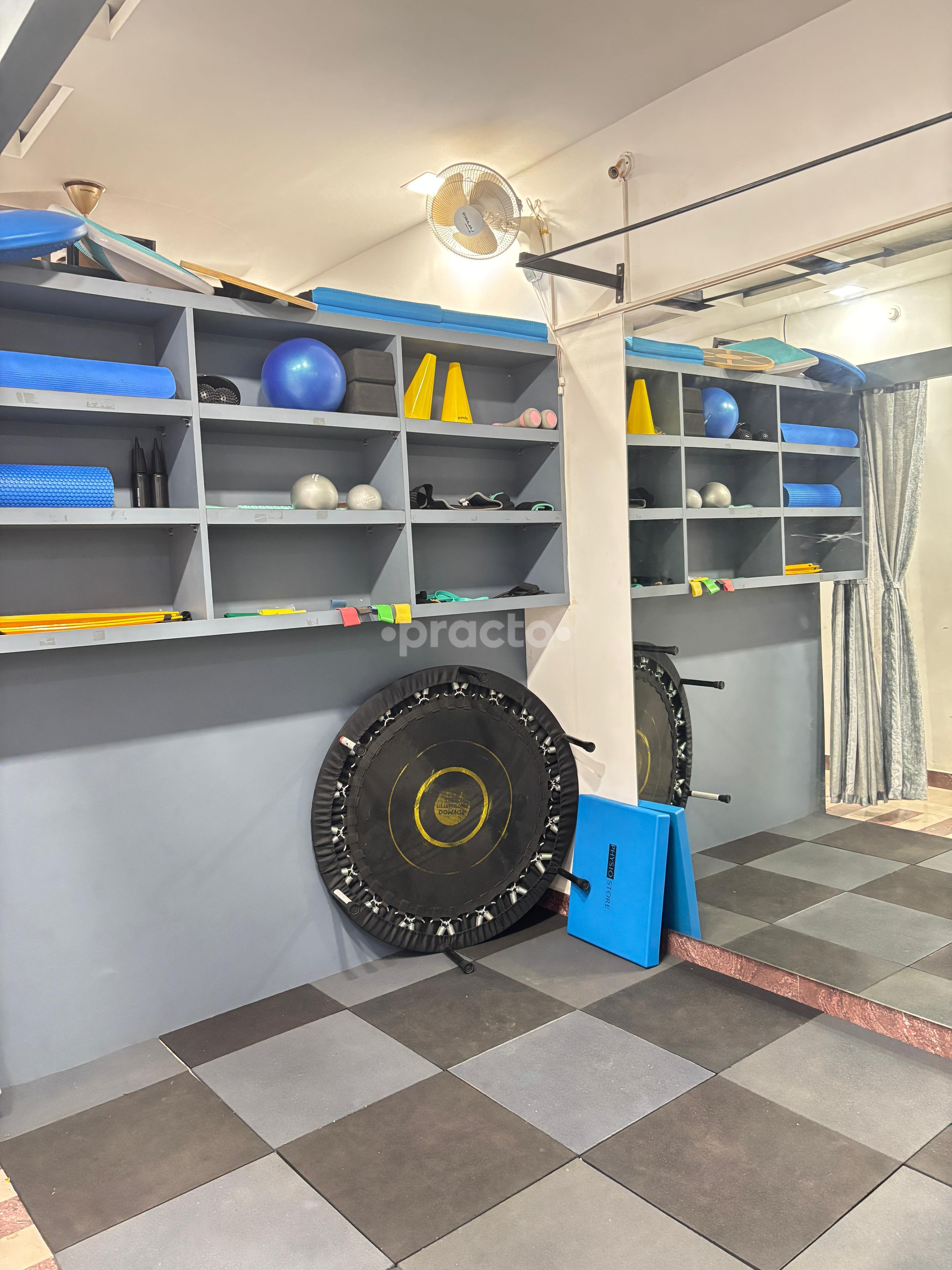 Equipment Area at Active Life Physiotherapy Clinic Janta Colony Raipur