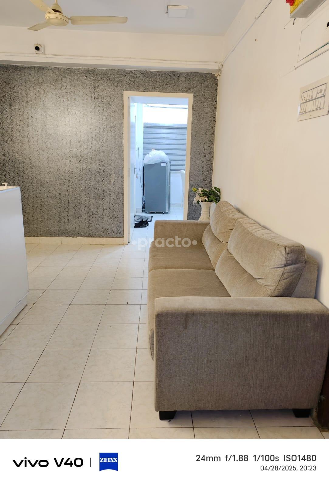 Reception Area at Precigem Dental World Alwarpet Chennai