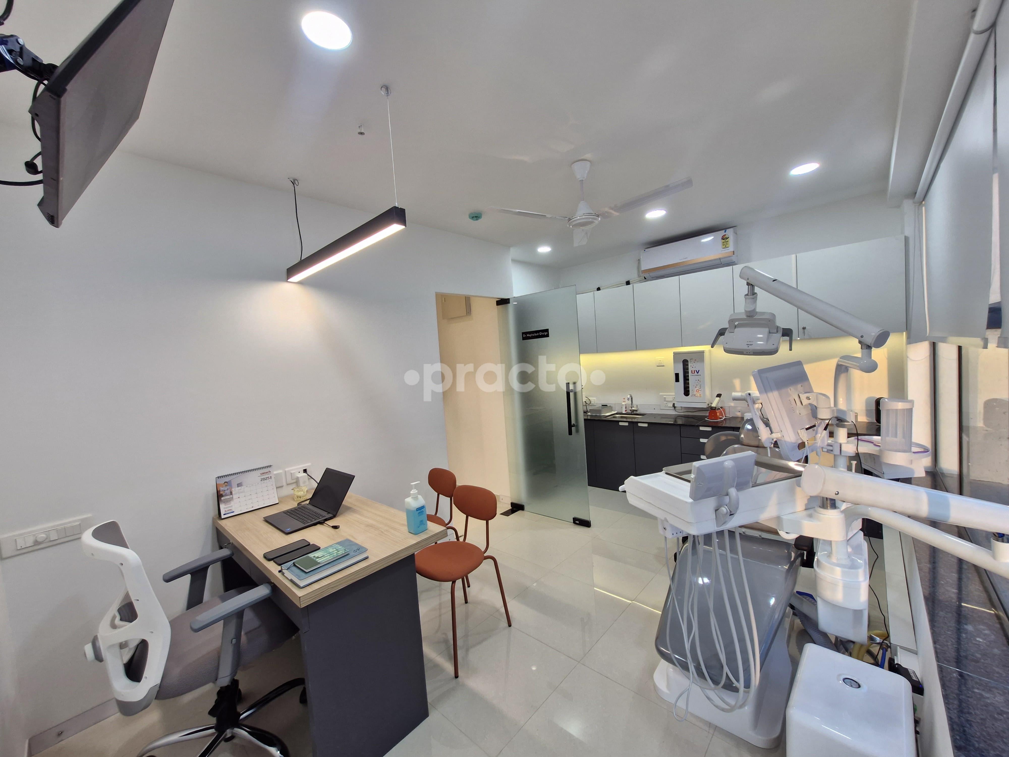 Reception Area at Dental Hub Clinic Kharadi Pune