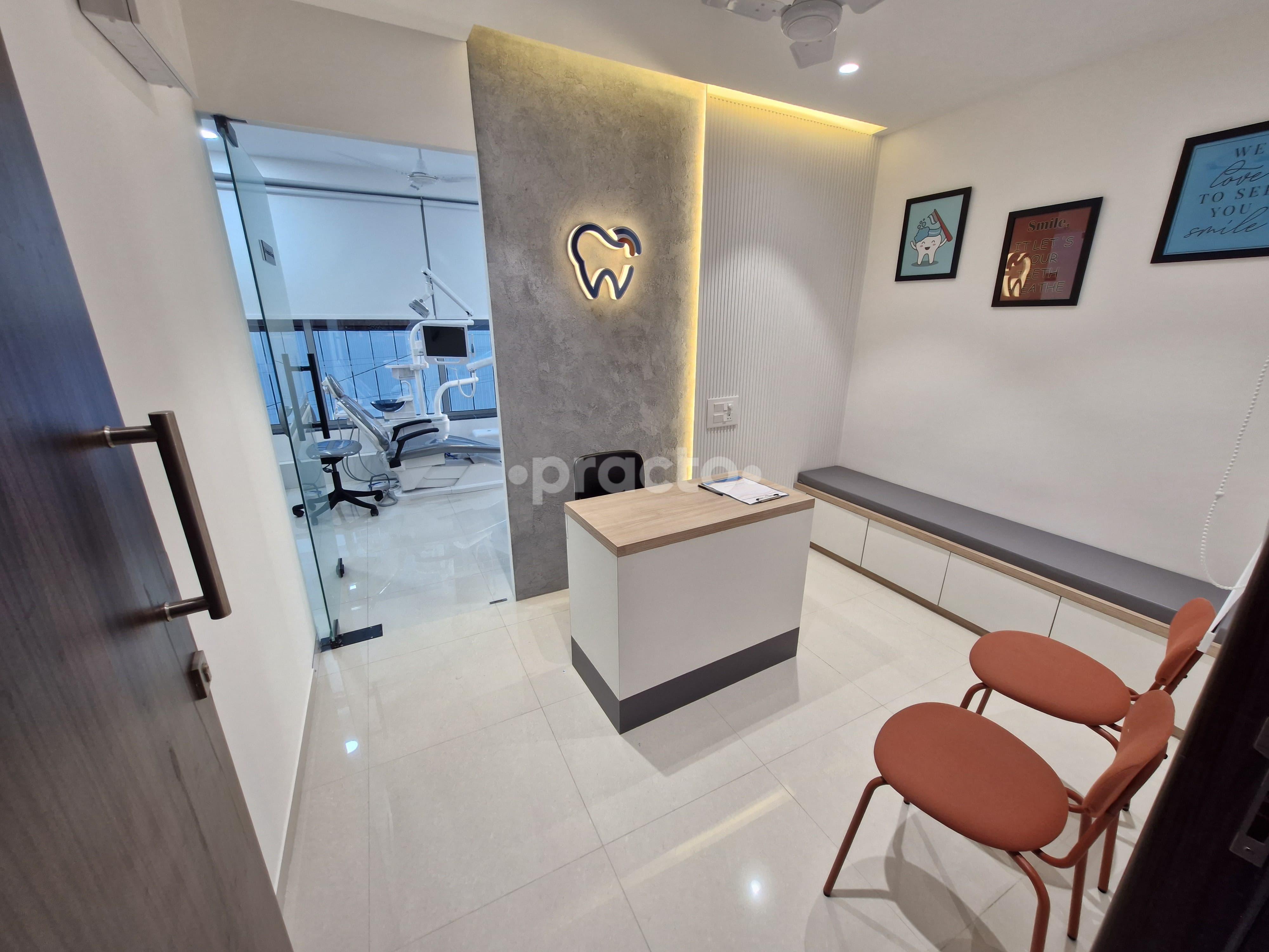 Waiting Area at Dental Hub Clinic Kharadi Pune