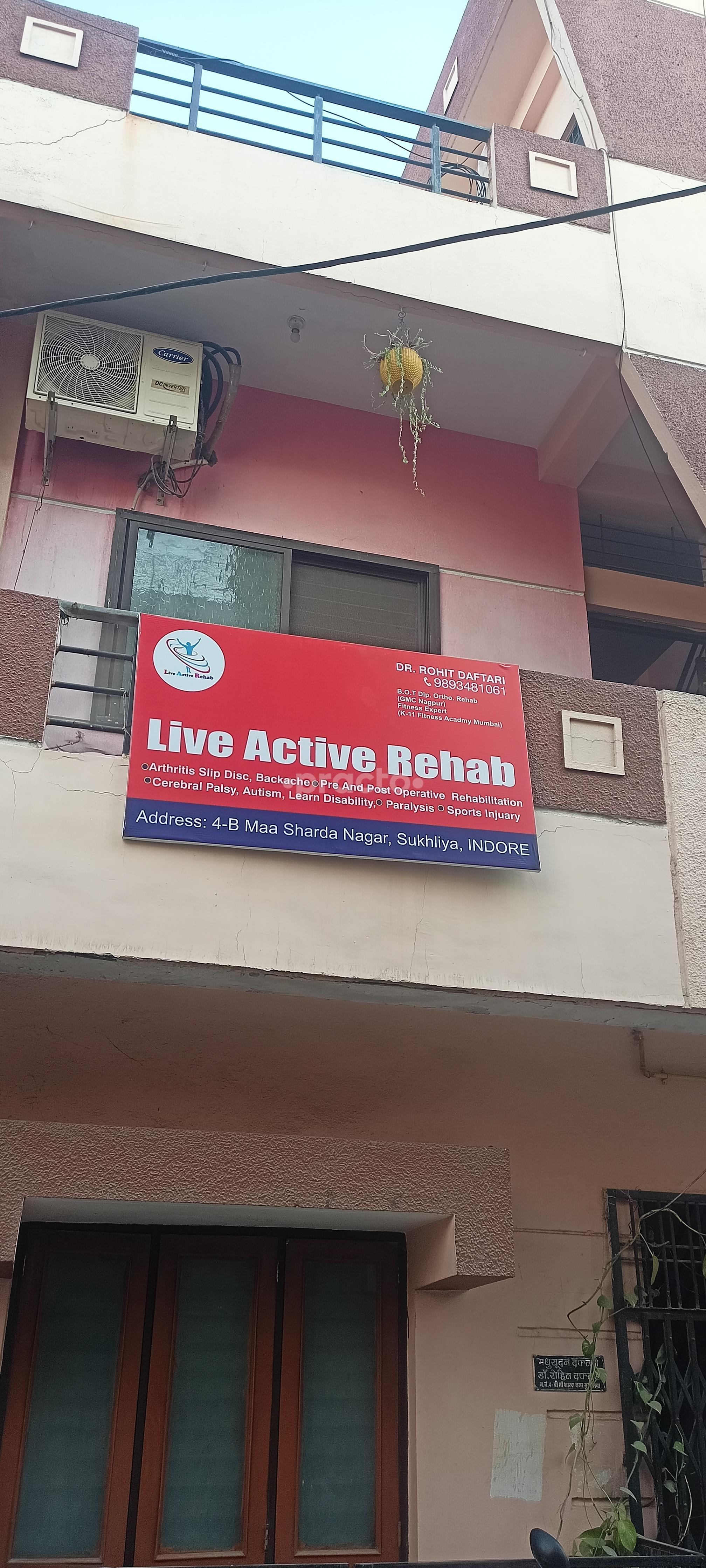 Outside Area at Live Active Rehab Sukhliya Indore