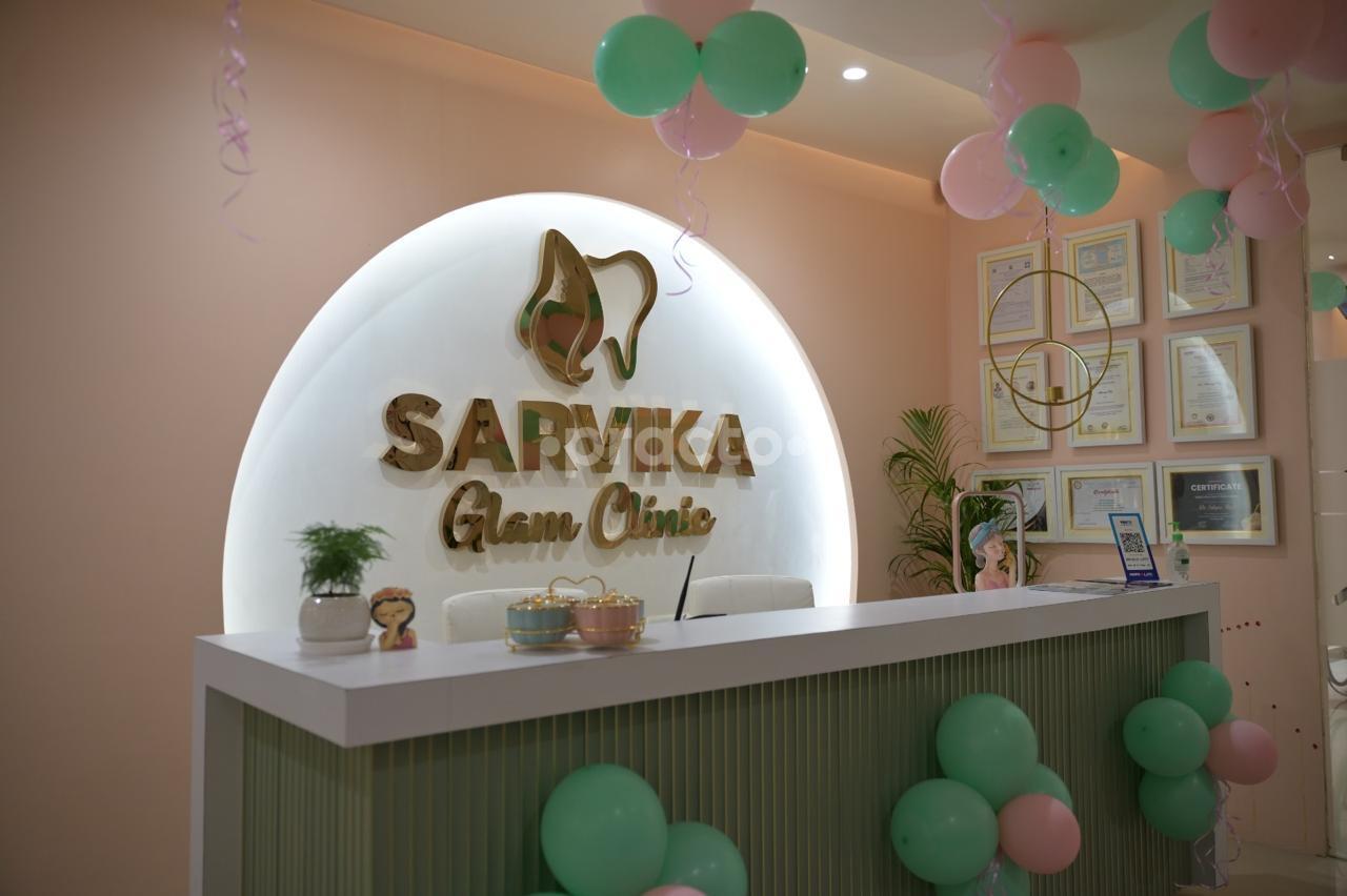 Reception Area at Sarvika Glam Clinic Jaydev Vihar Bhubaneswar