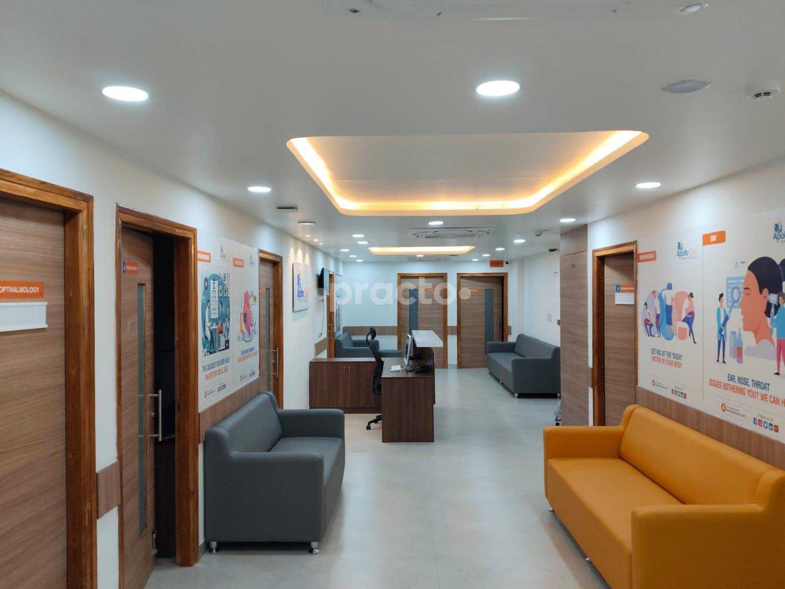Waiting Area at Apollo Clinic Vajarahalli Bangalore