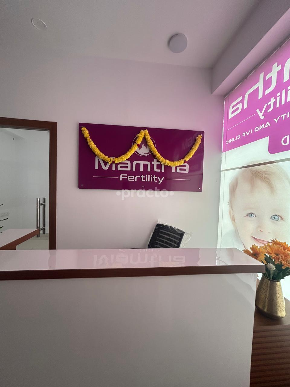 Reception Area at Mamtha Fertility Clinic Jakkur Bangalore