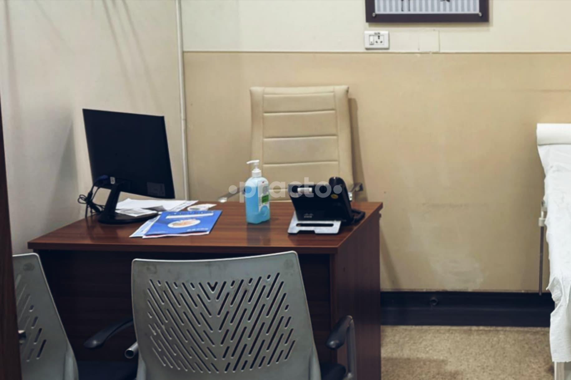Consultation Room at Dr.  Archana Addanki Pediatric Clinic Gachibowli Hyderabad