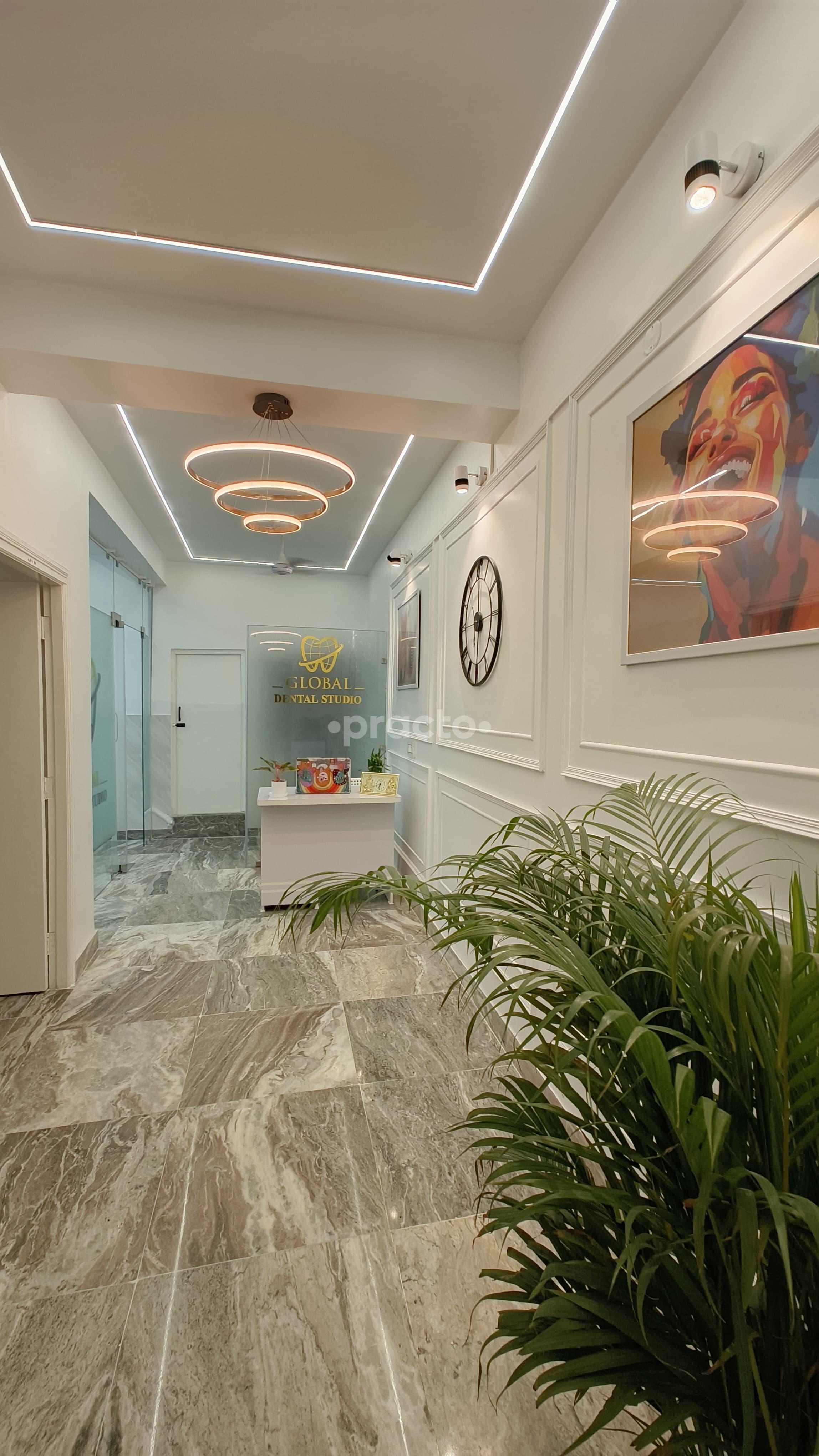 Reception Area at Global Dental Studio Mukundapur Kolkata