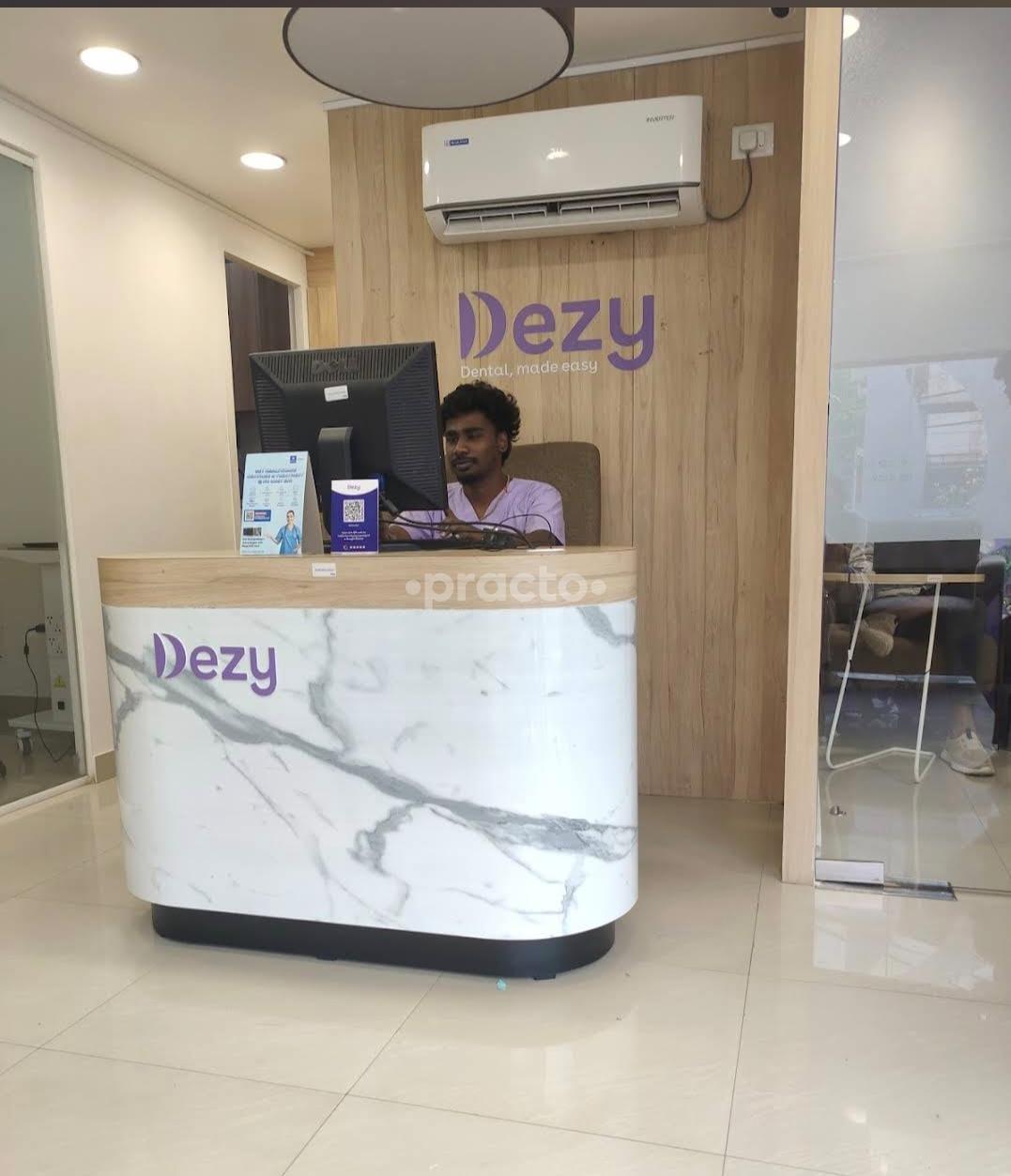 Reception Area at Dezy Dental Clinic Belathur Bangalore