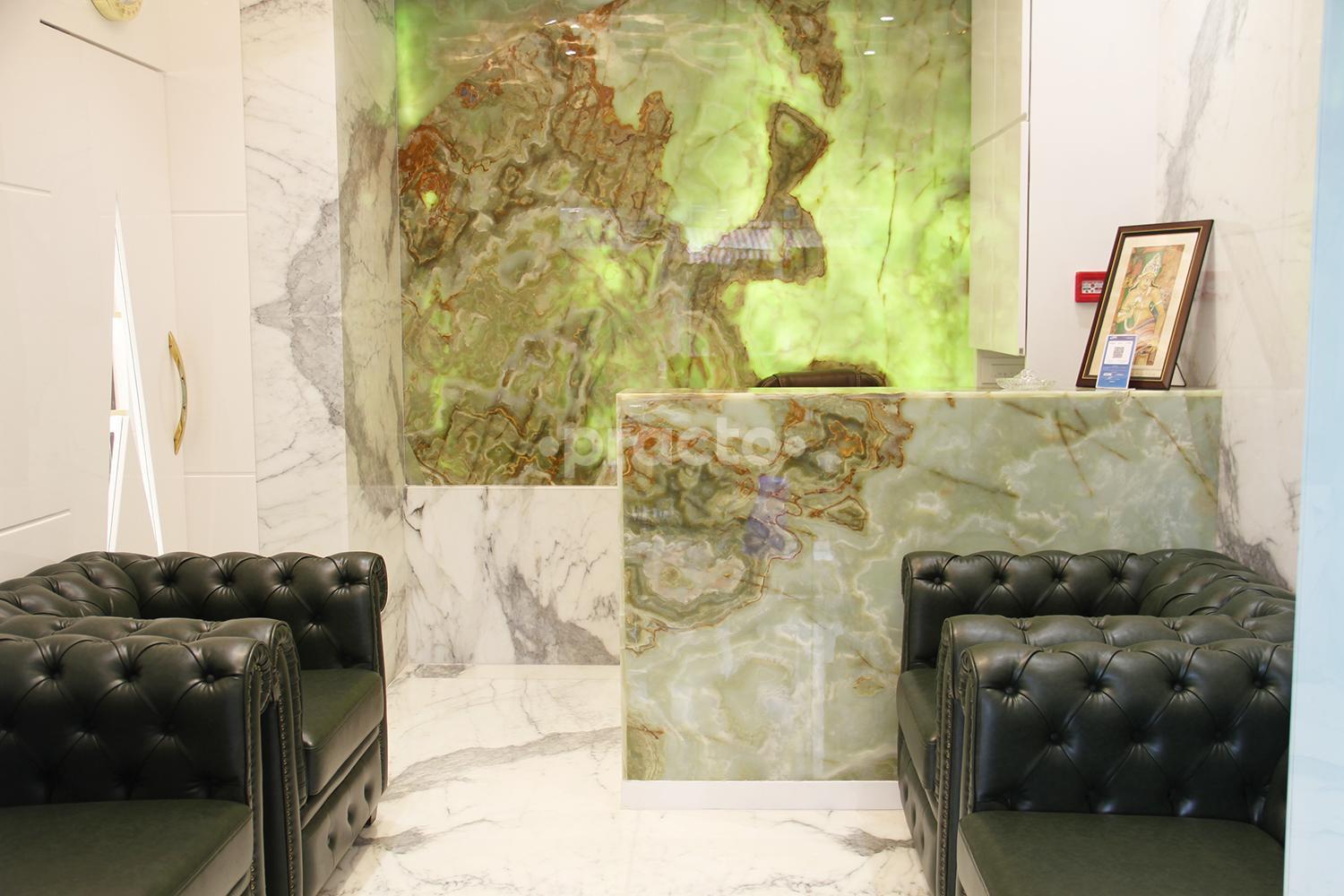 Reception Area at Asha Advanced Dentistry  Borivali East Mumbai