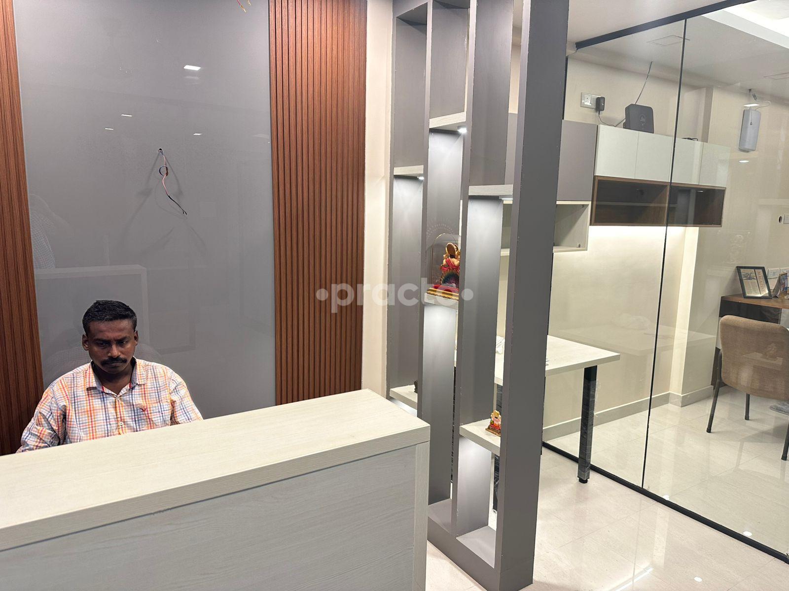 Reception Area at Aerocare Egmore Chennai