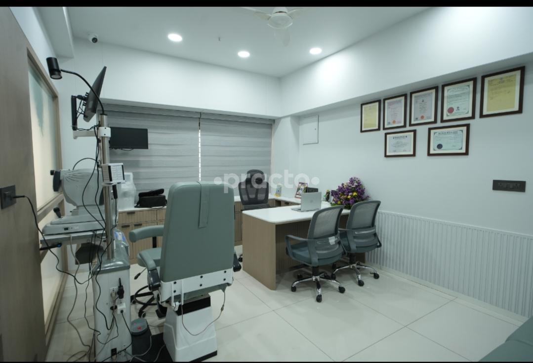 Consultation Room at Smit Eye Hospital Gota Ahmedabad