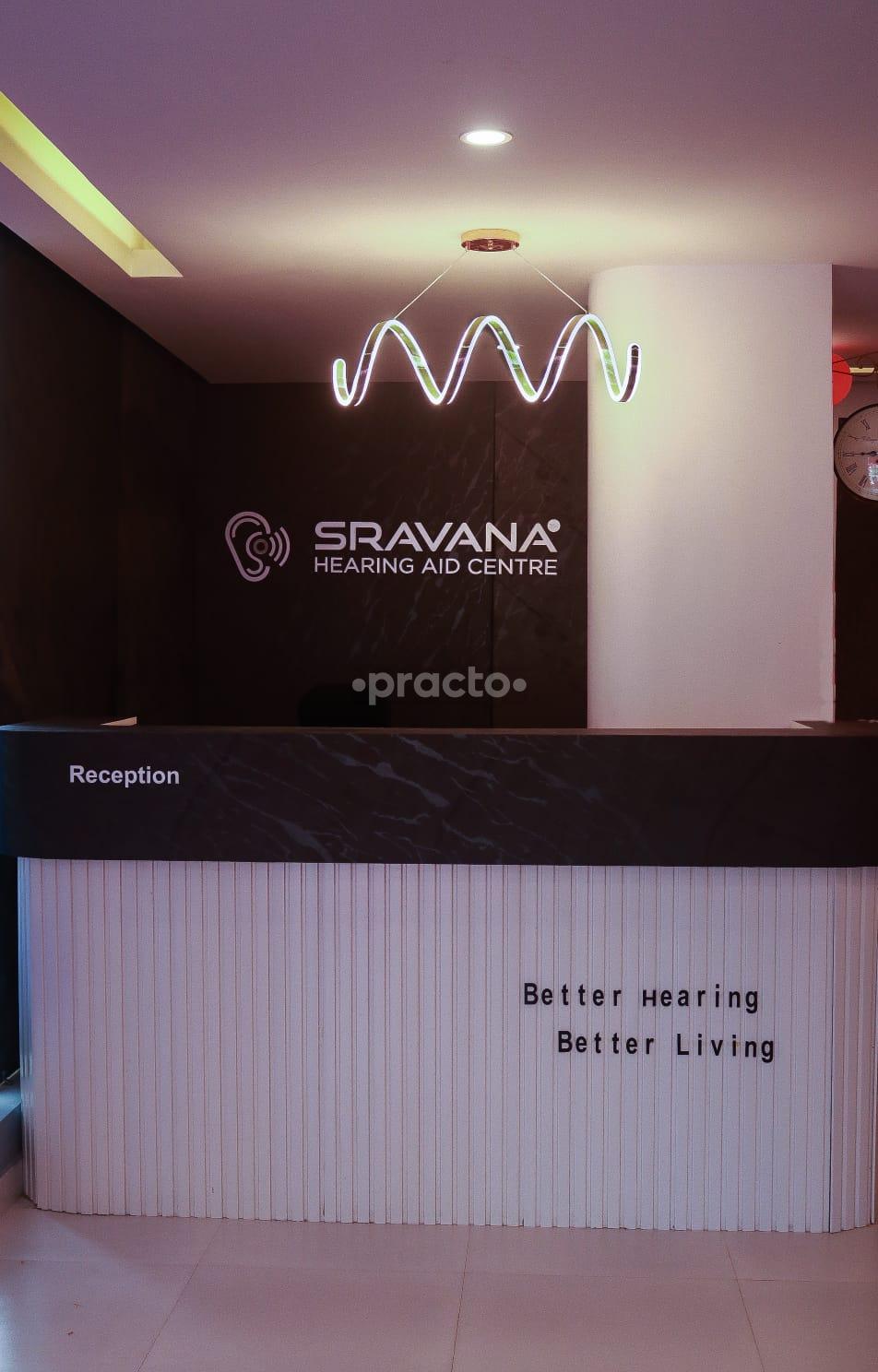 Reception desk at Sravana Hearing Aid Centre Whitefield Bangalore