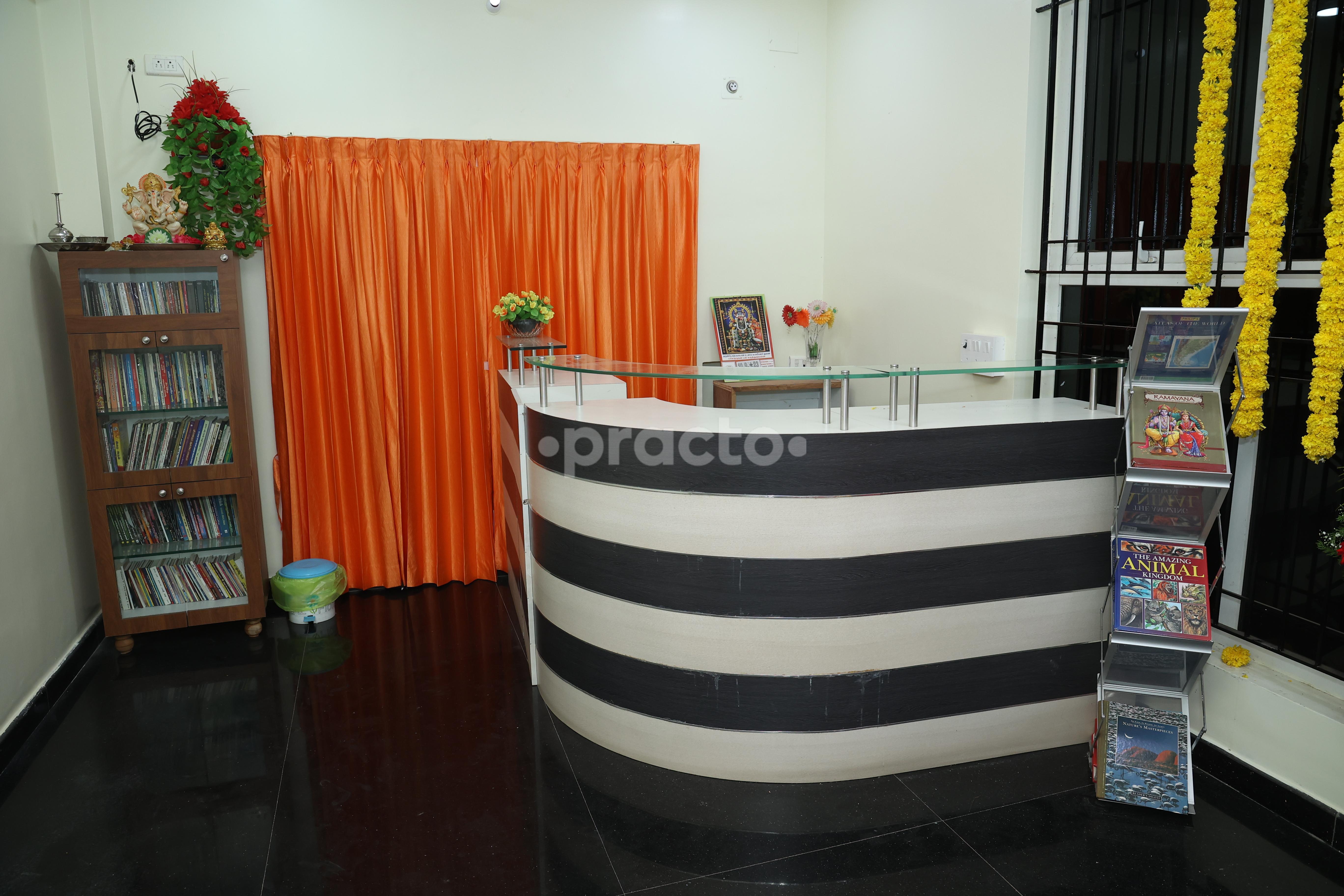 Reception Area at Balamurugan Dental Clinic Palavakkam Chennai