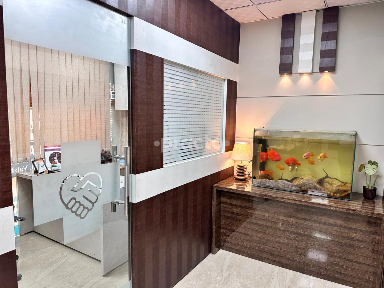 Reception Area at Dr. Mona Fatimi Clinic Crossings Republik Ghaziabad