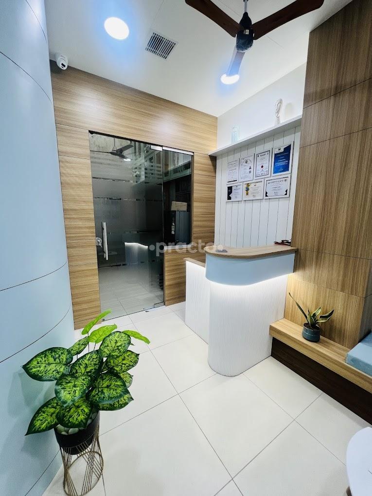 Reception Area at Nnew Smile Clinic Sector 17 Chandigarh