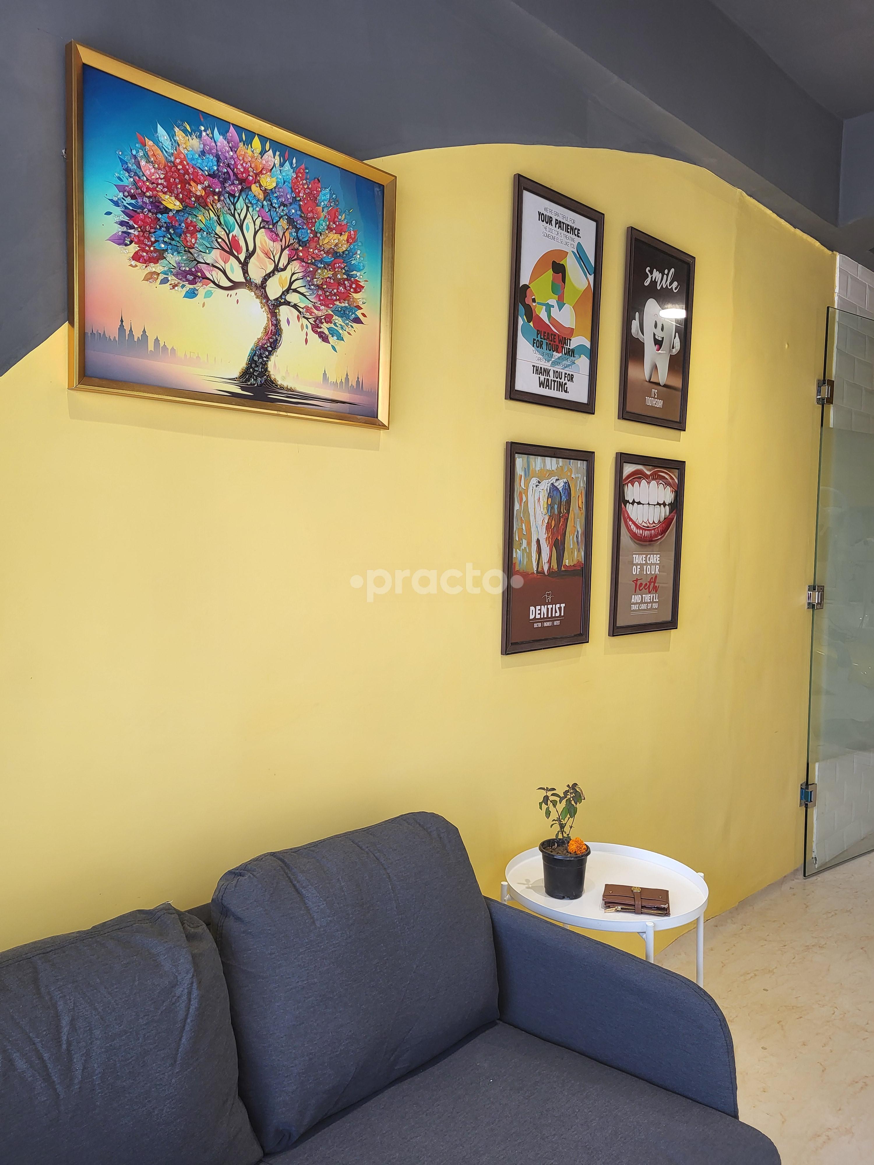 Waiting Area at Dr. Yamini's Dental Studio Sector 137 Noida
