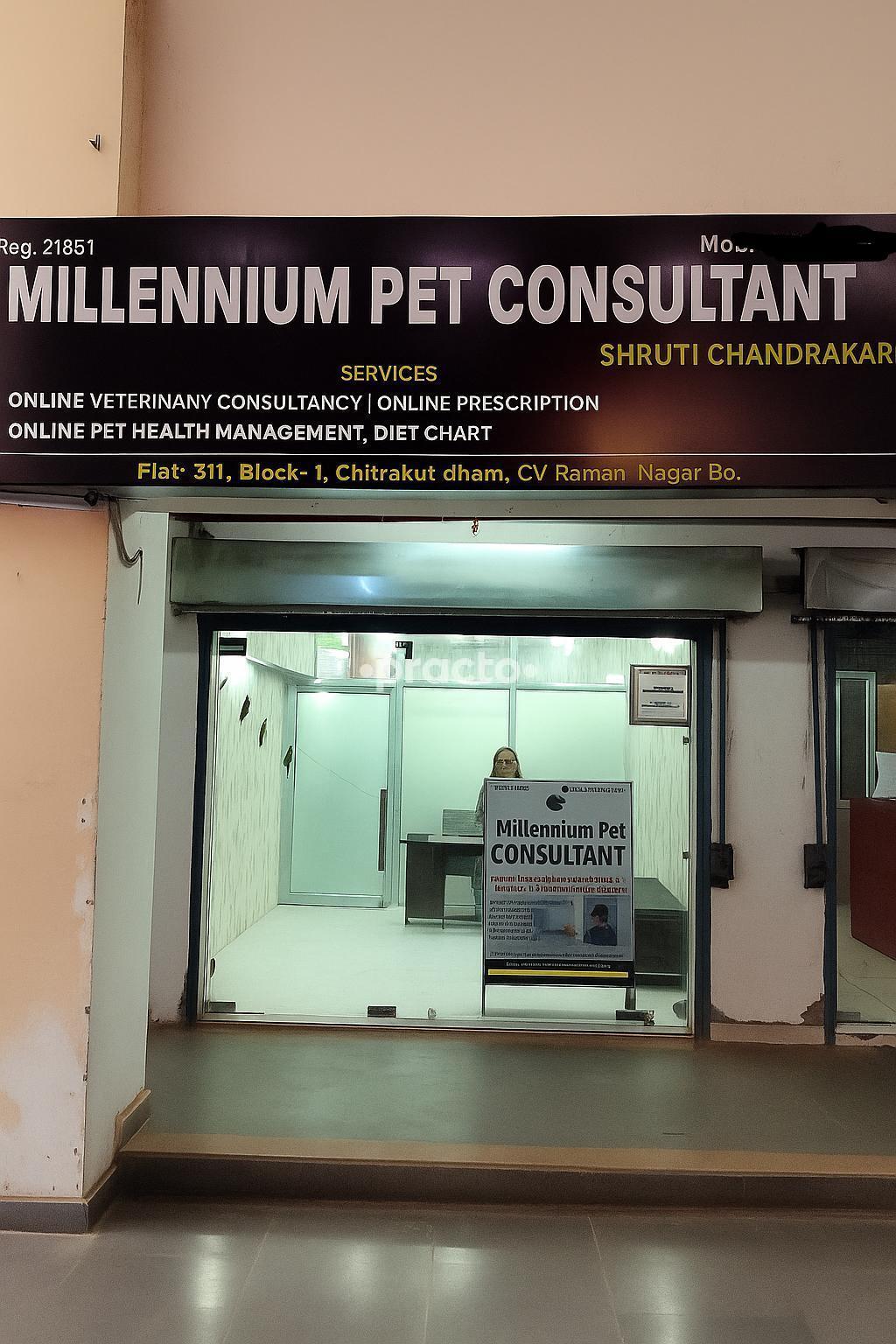 Millennium Pet Consultant CV Raman Nagar Bangalore