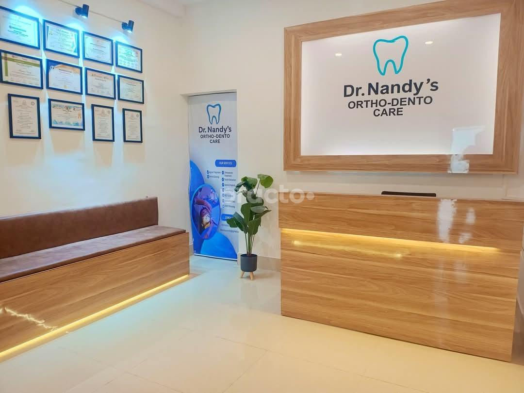 Reception Area at Dr. Nandy's Ortho-Dentocare Ganguly Bagan Kolkata