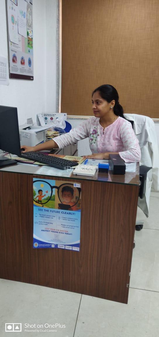Consultation Room at Dr. Harsha's Kids Eye & Squint Clinic Sector 50 Noida