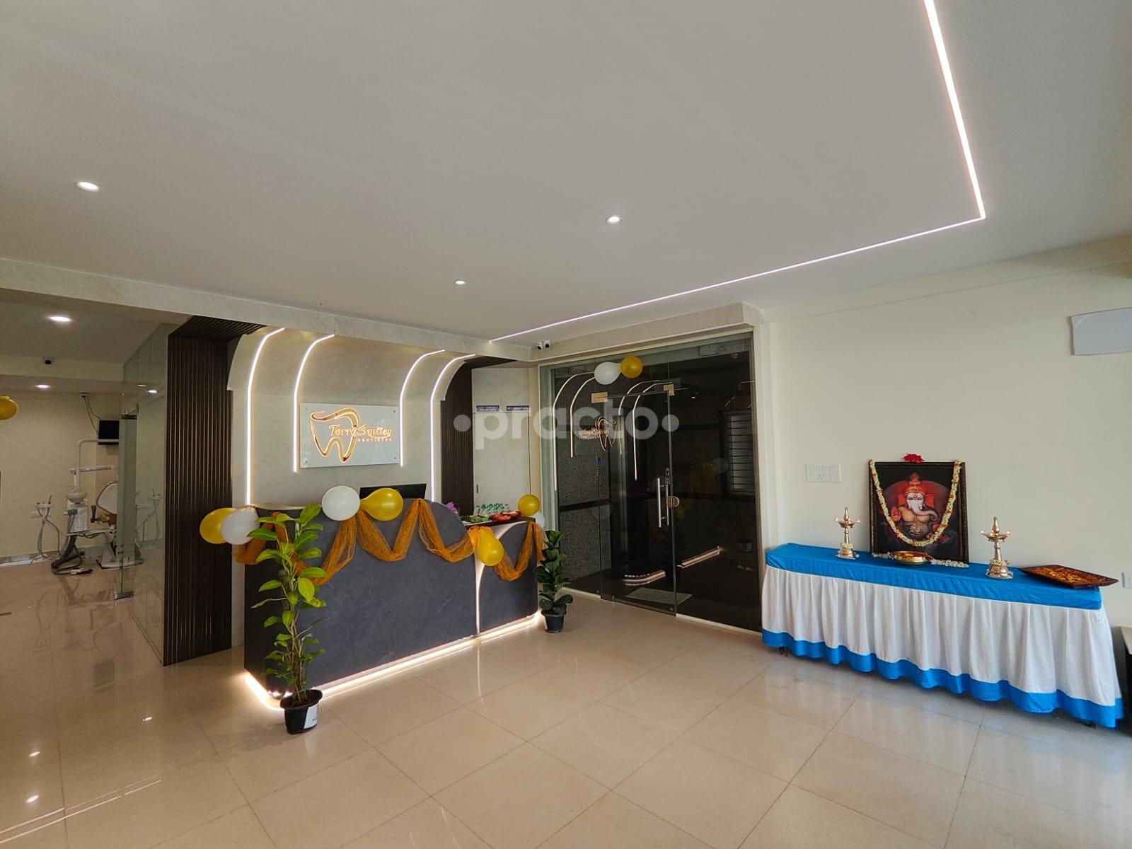 Reception Area at TerraSmiles Dentistry Singasandra Bangalore
