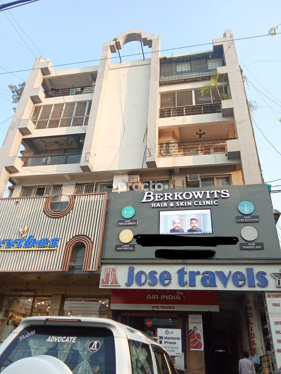 Outside Area at Berkowits Hair And Skin Clinic MG Road Indore