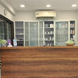 Reception Area at Berkowits Hair & Skin Clinic Wakad Pune