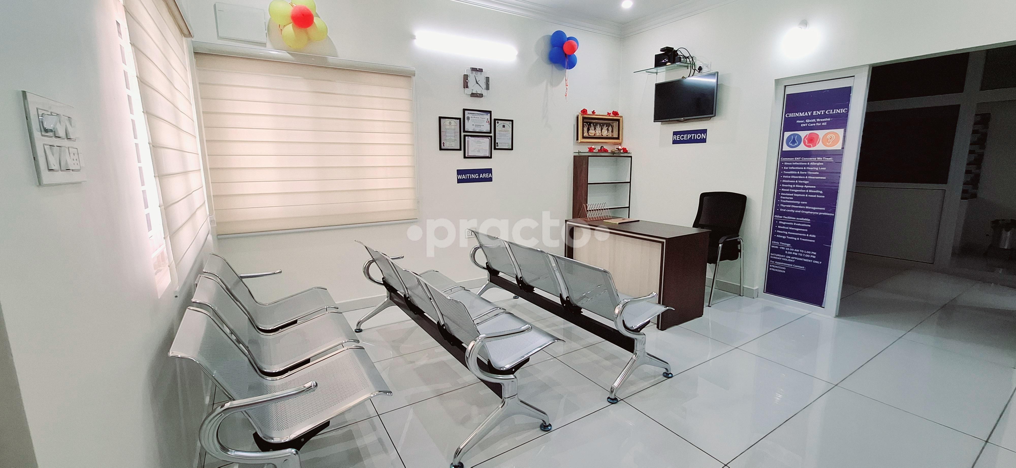 Waiting Area at Chinmay Ent Clinic Singanayakanahalli Bangalore