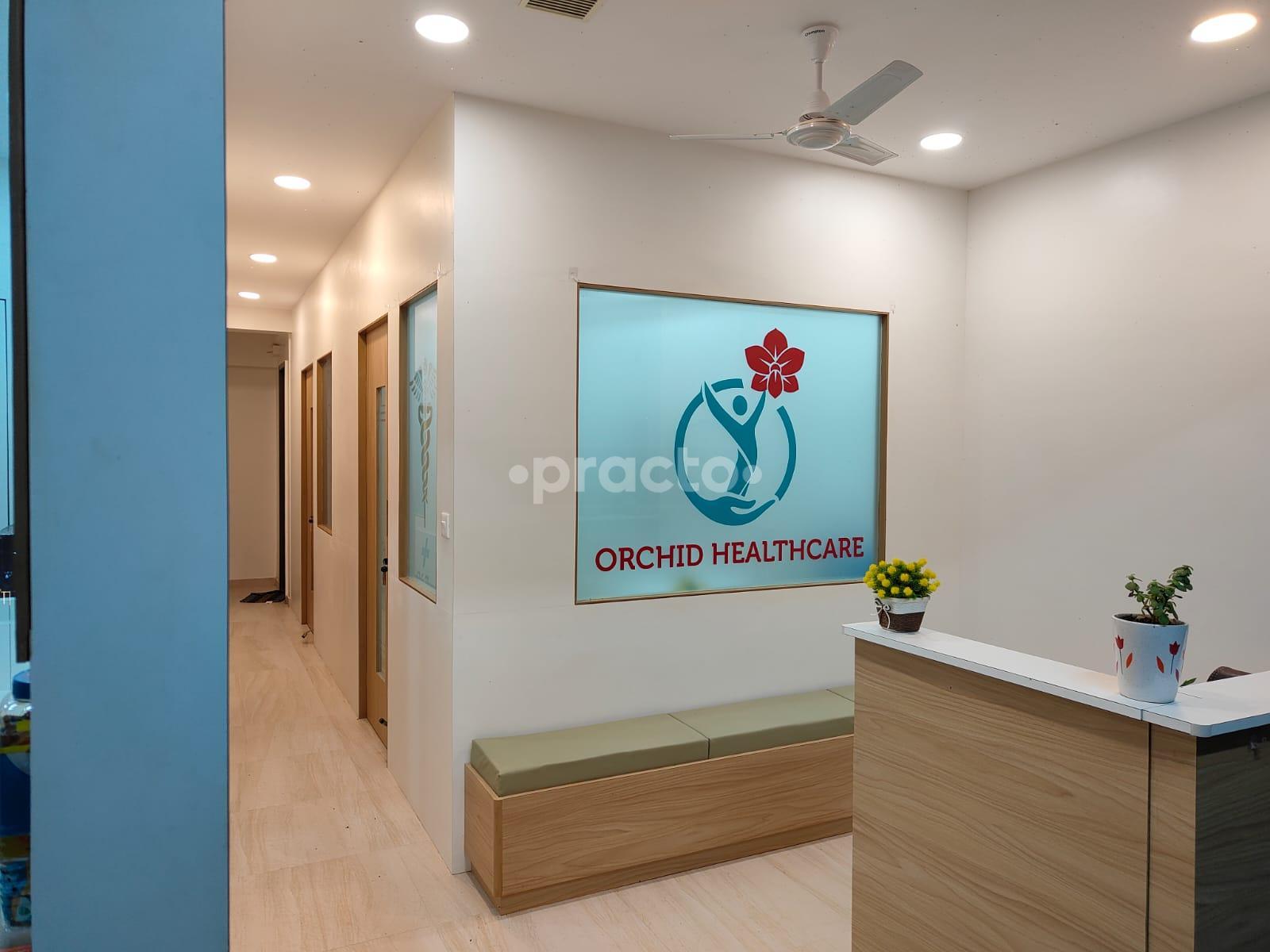 Reception Area at Orchid Healthcare Ambegaon Budruk Pune
